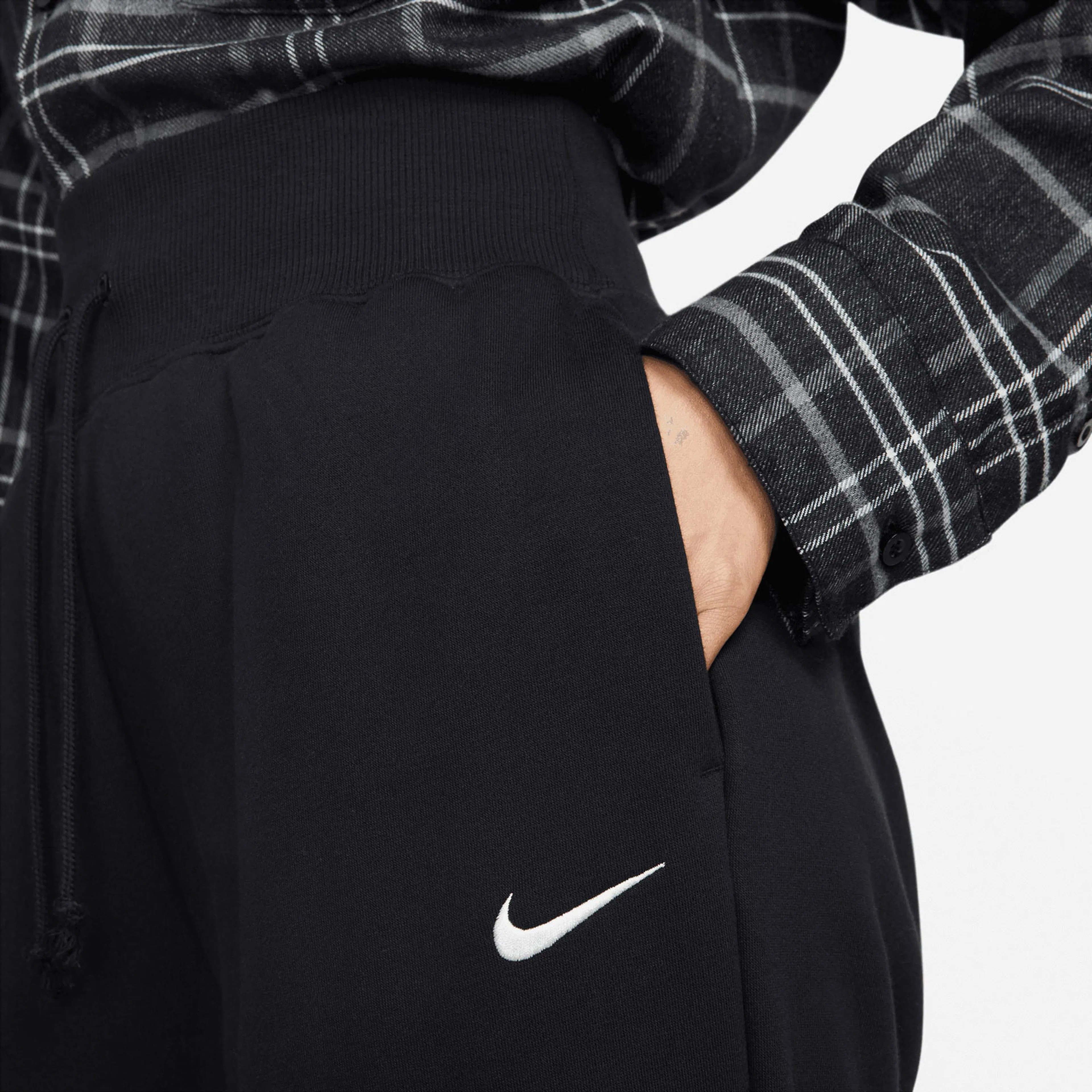 Solo Swoosh Phoenix Fleece Eşofman Altı - Siyah
