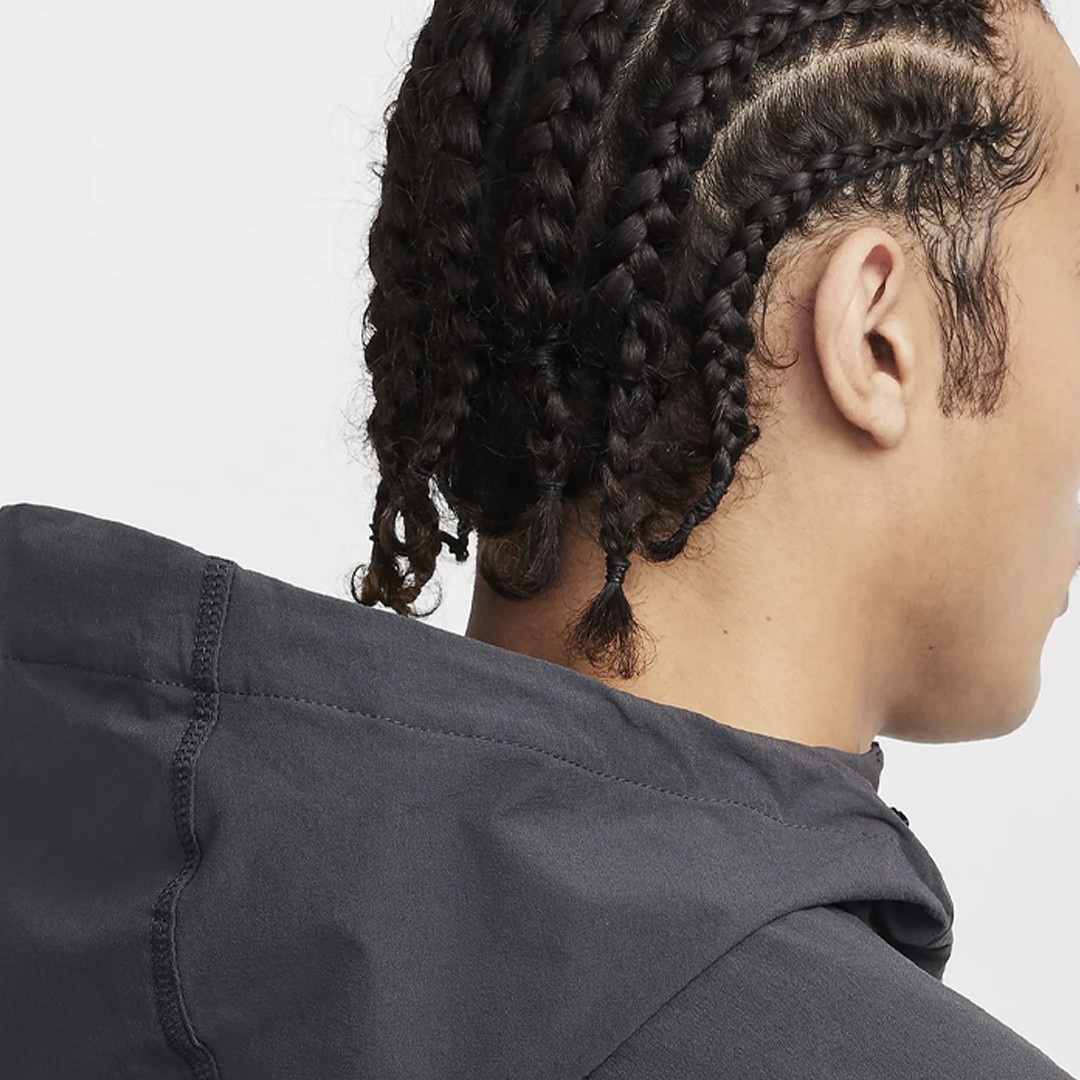 Tech Woven Ceket - Black/Anthracite/Green Strike