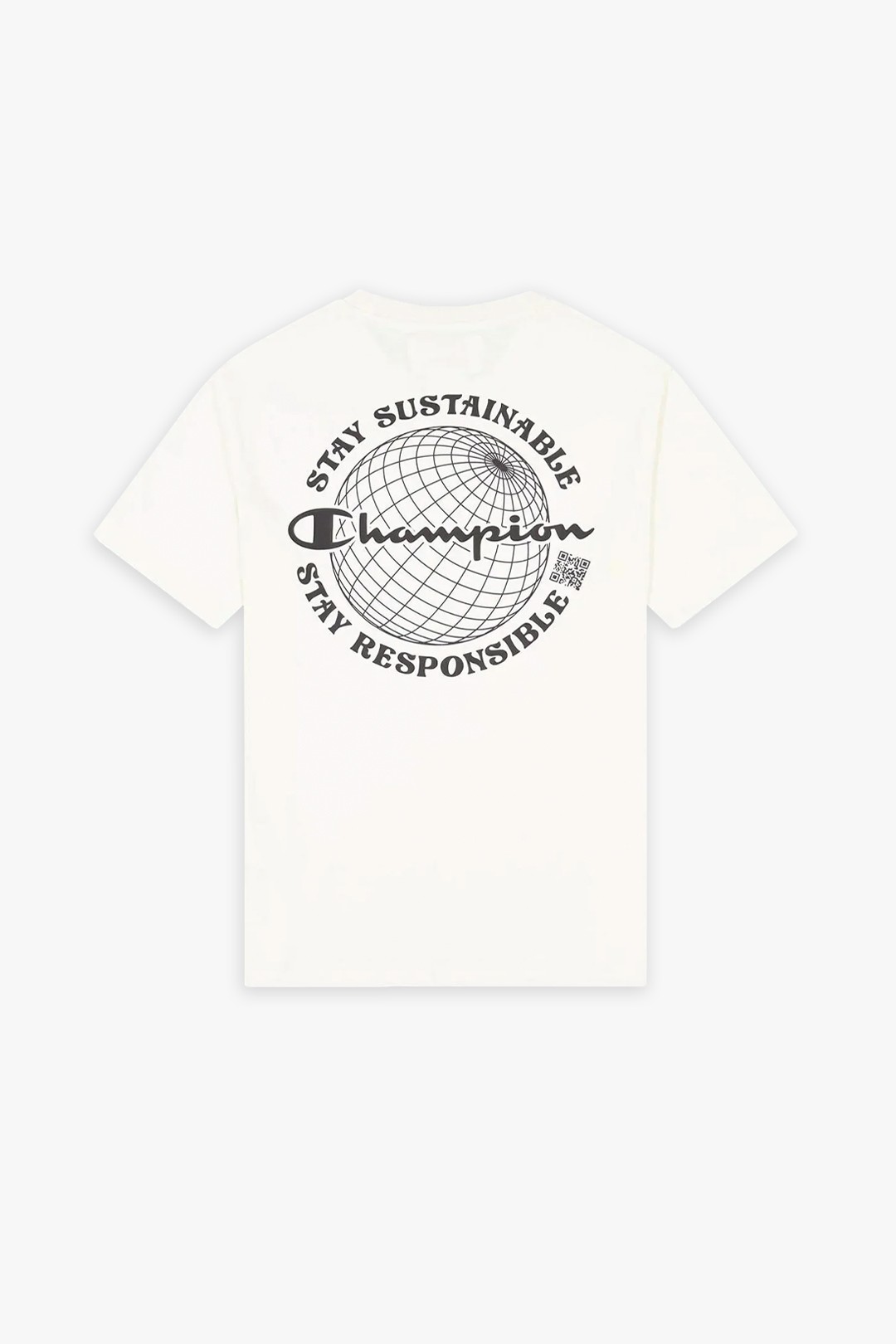 Eco Future Crewneck T-Shirt - Off White