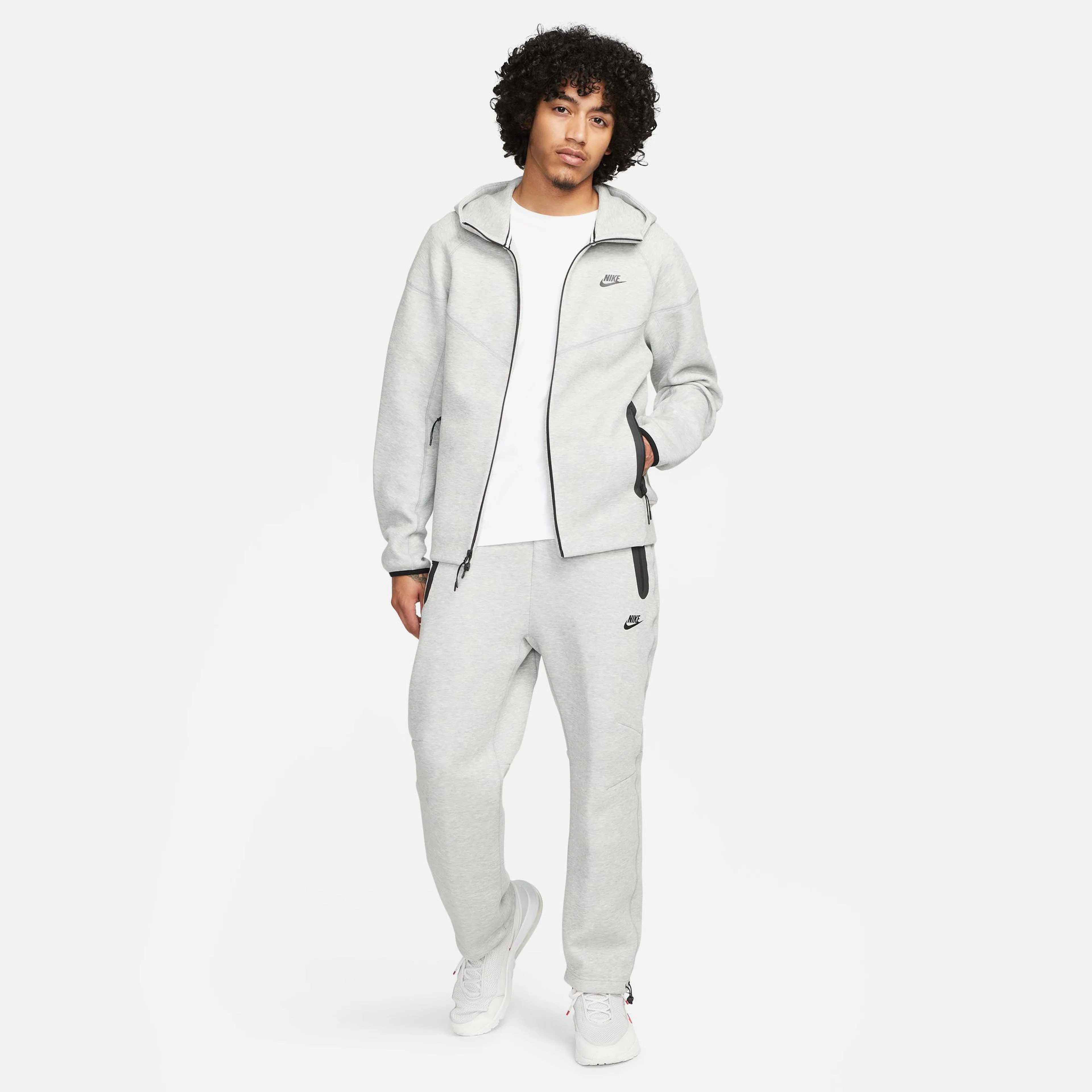 Sportswear Tech Fleece Windrunner Eşofman Üstü - Dark Grey Heather/Siyah