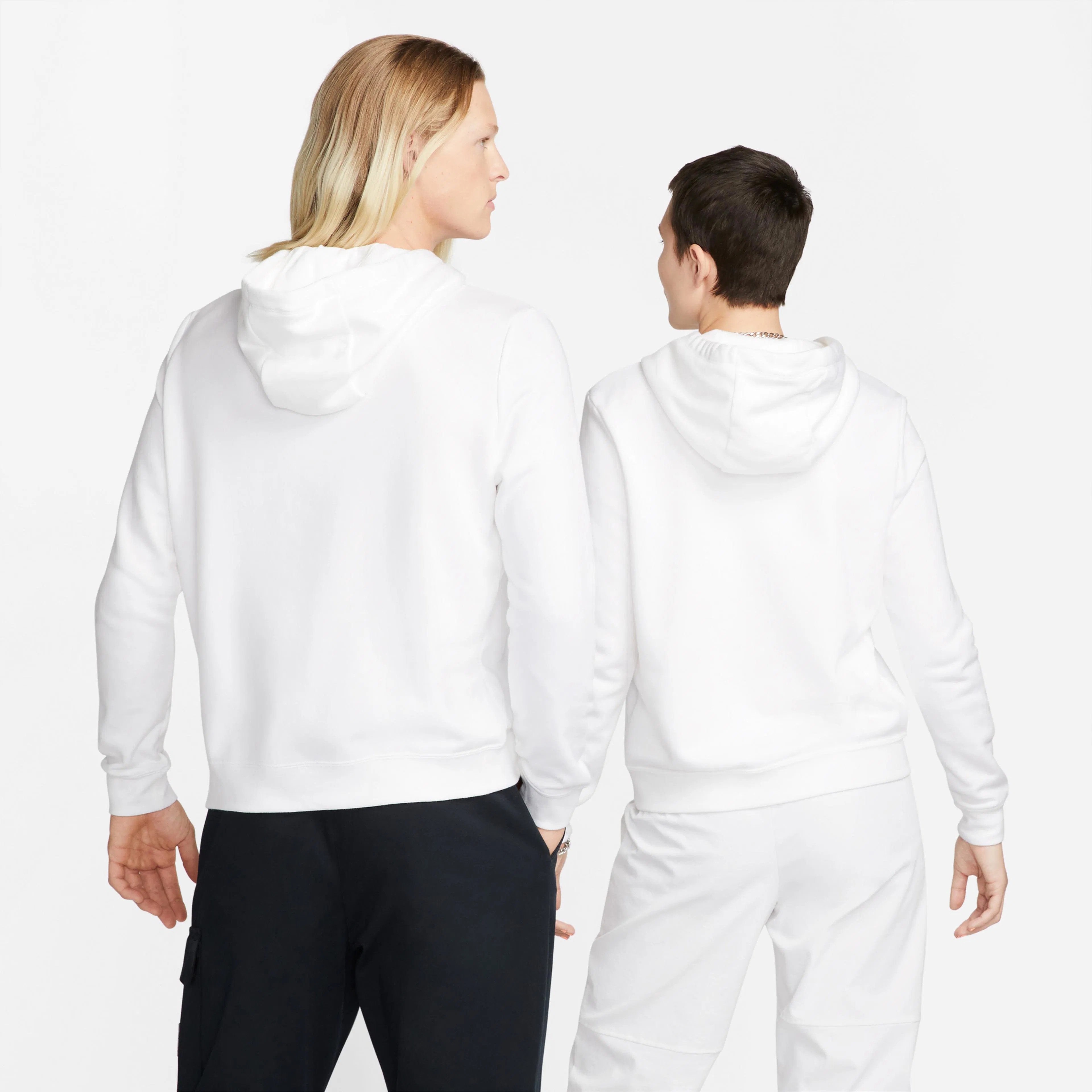 Club Fleece Kapüşonlu Sweatshirt - Off White