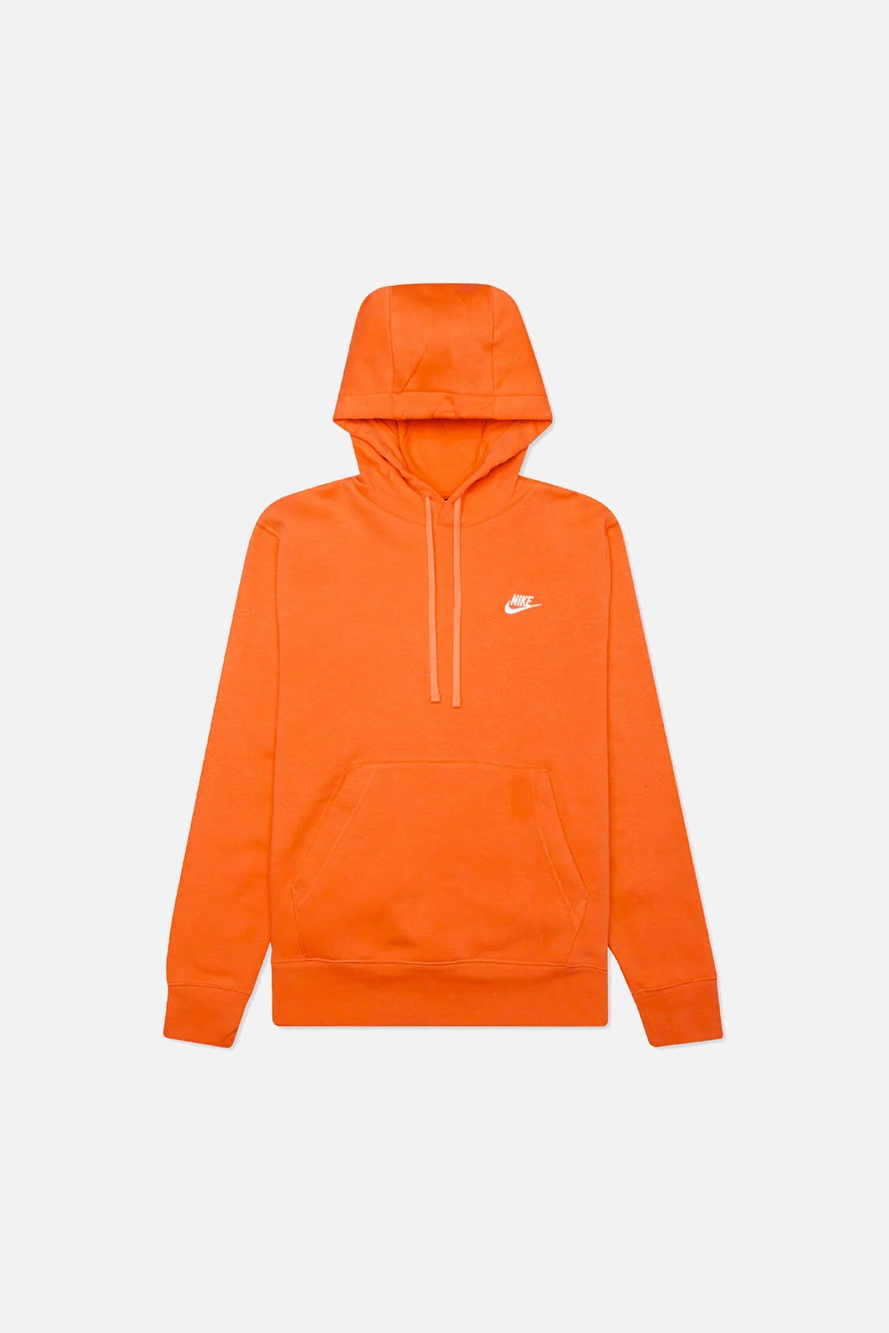 Club Fleece Kapüşonlu Sweatshirt - Flame Orange