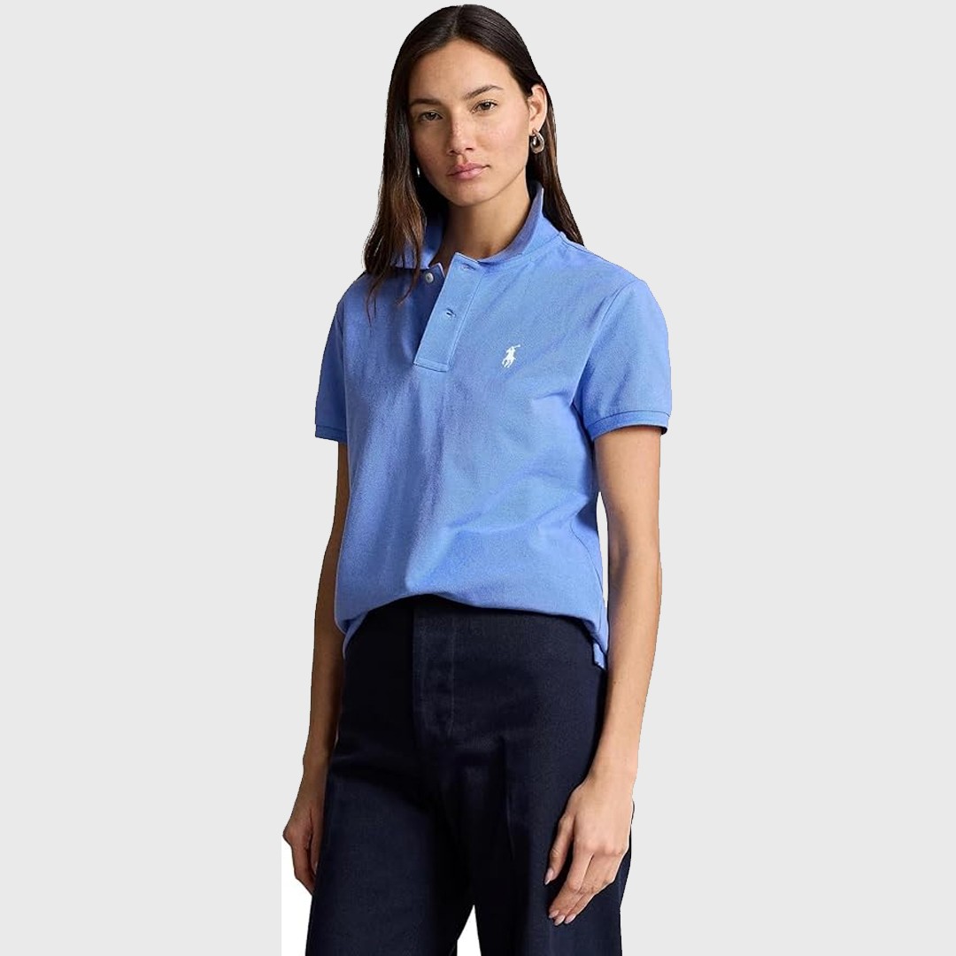 The Iconic Mesh Polo - Mavi