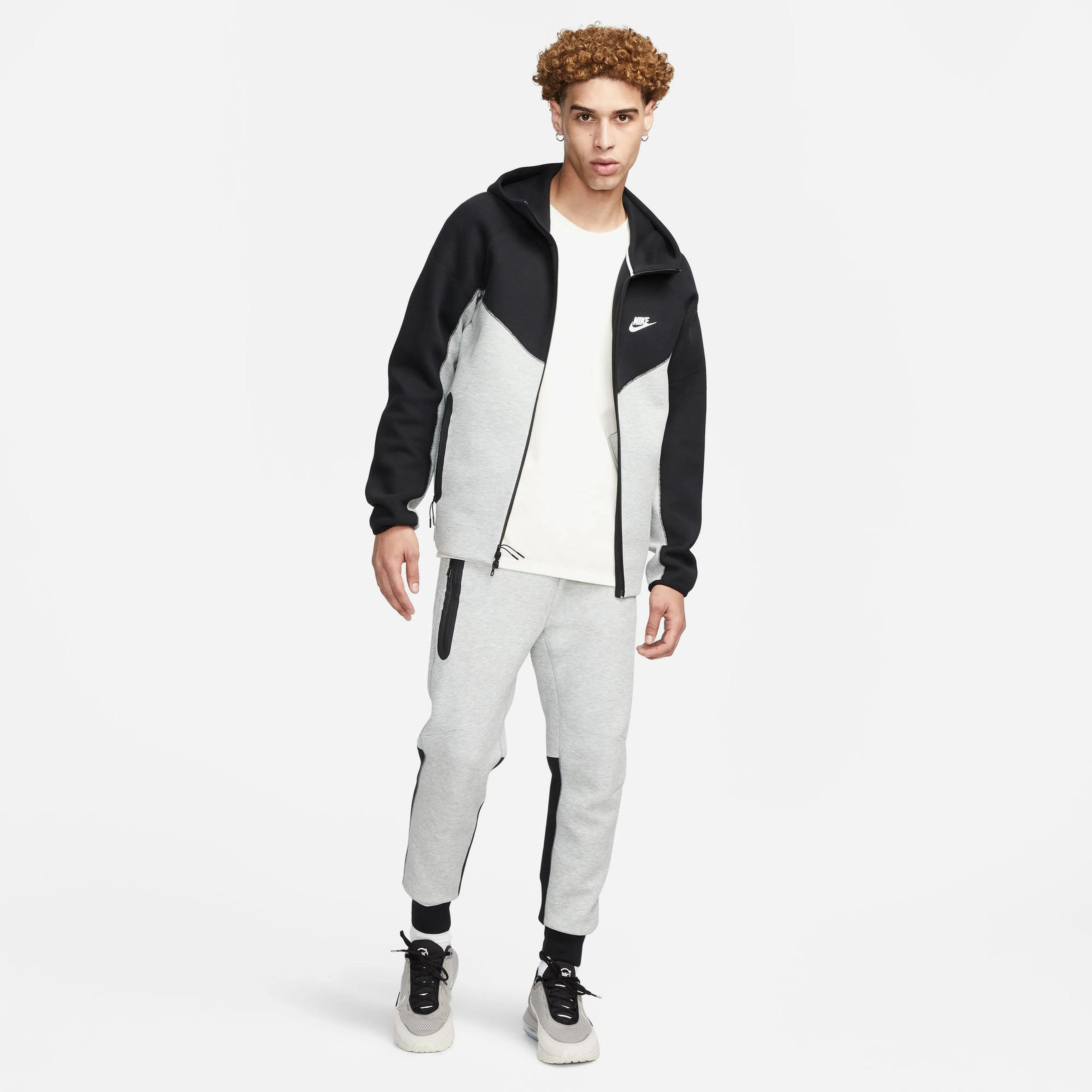 Dark Grey Heather/Siyah/Beyaz