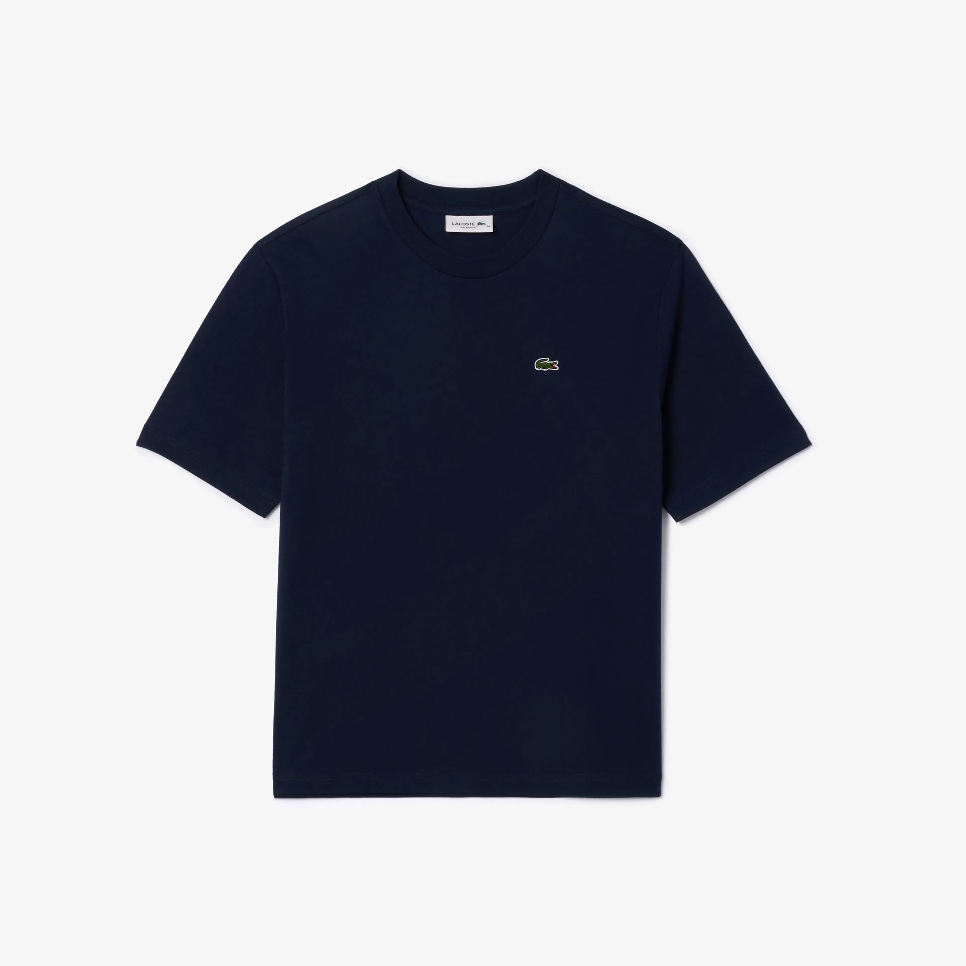 Classic Fit Bisiklet Yaka T-Shirt - Lacivert