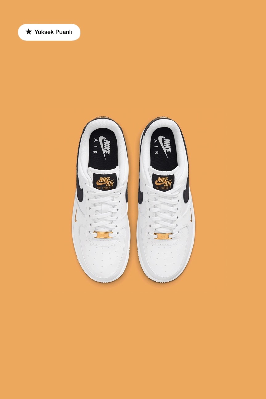 Air Force 1 Low - White/Black/Gold