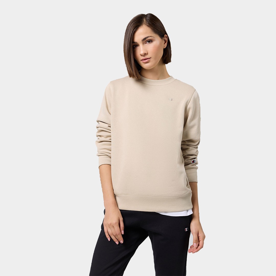 Powerblend Fleece Crew, C Logo Sweatshirt - Kahverengi
