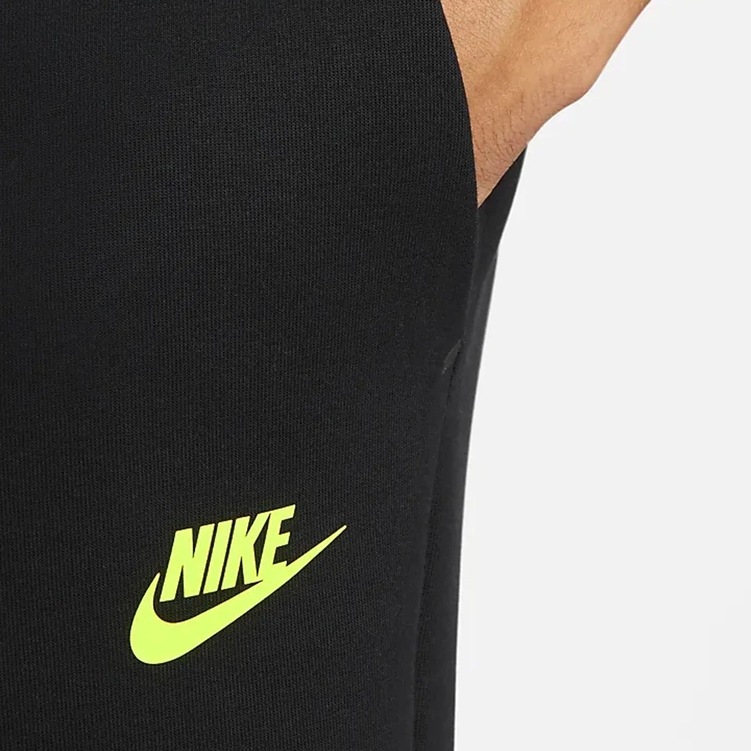 Tech Fleece Joggers - Siyah/Volt