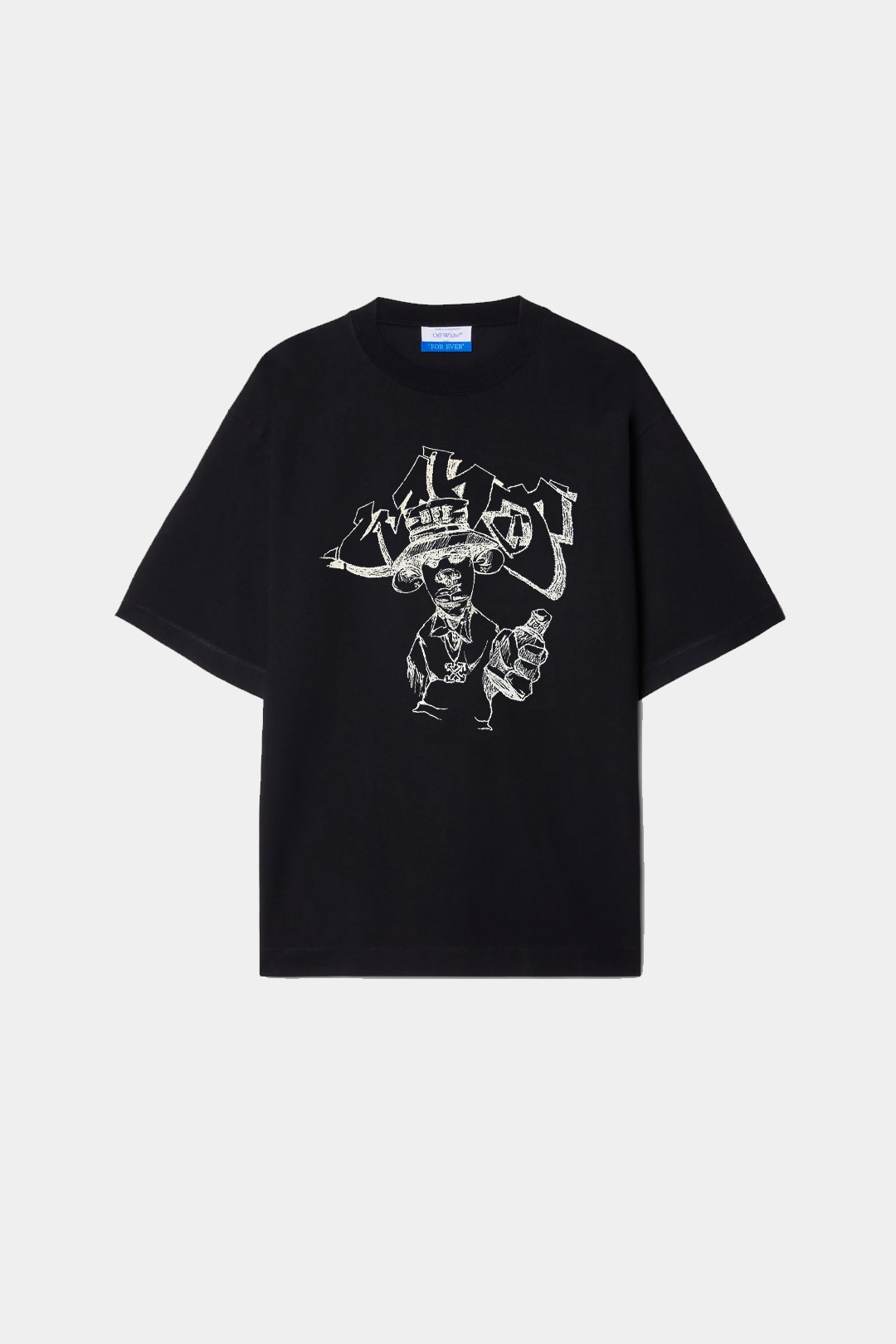 Graff Freest Over Skate S/S T-Shirt - Siyah