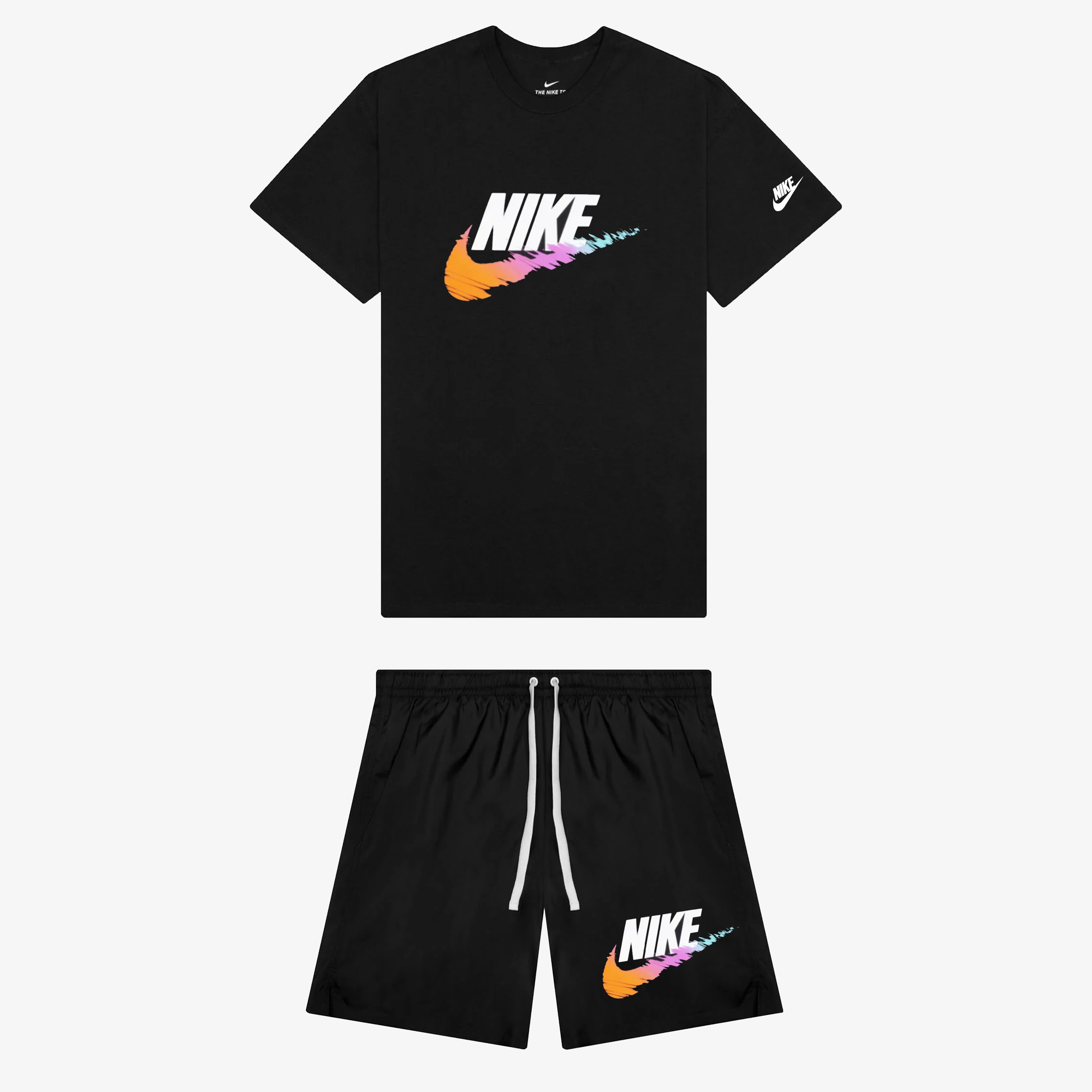 T-Shirt & Şort Sportwear Takım