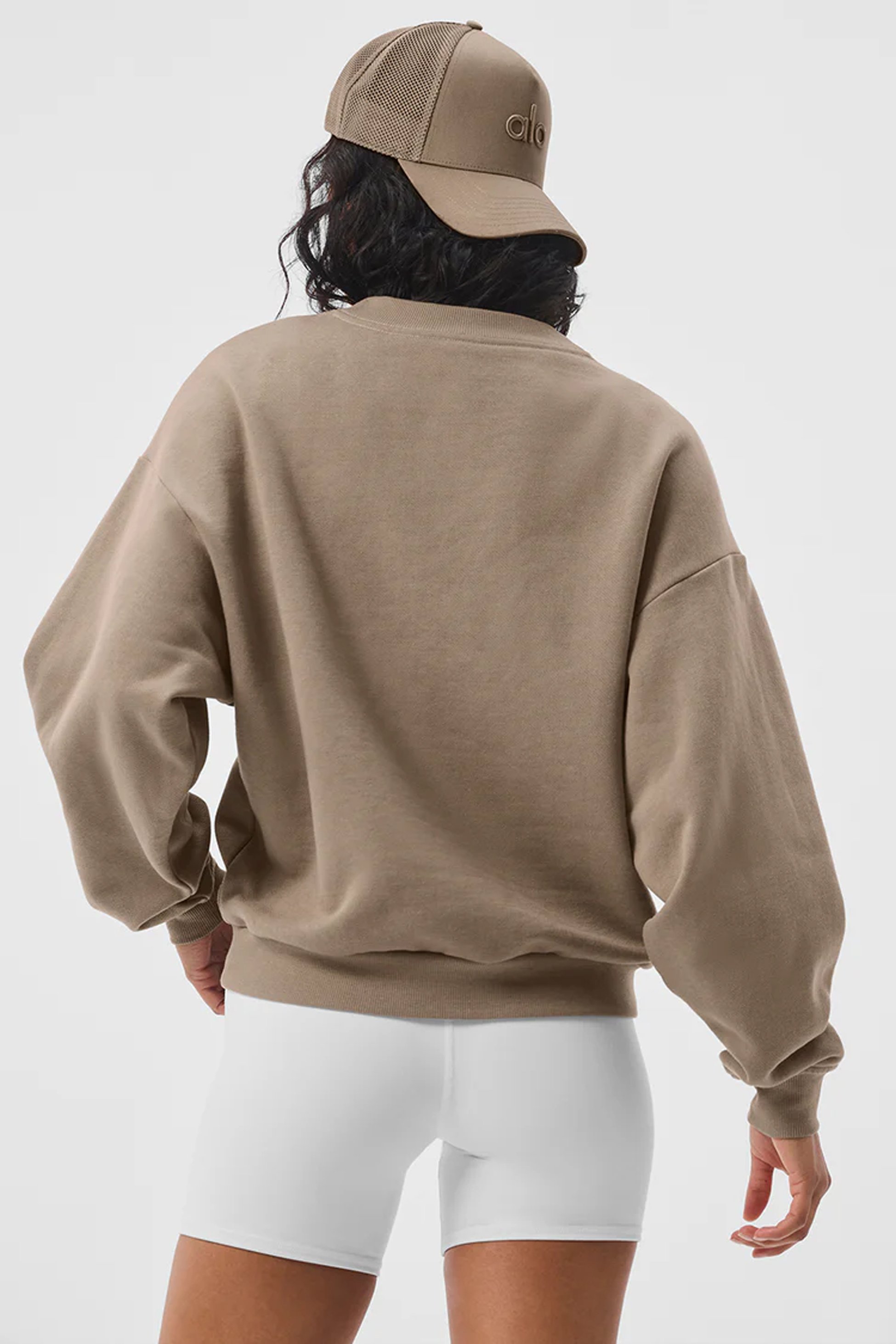 Accolade Pullover Crewneck Sweatshirt - Gravel