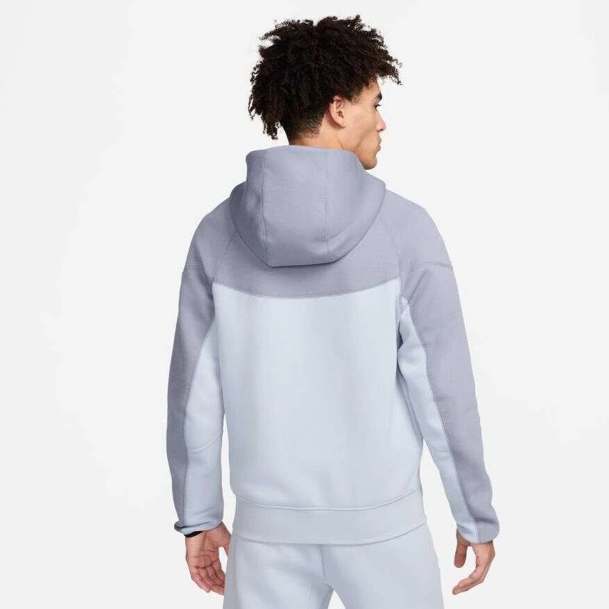 Sportswear Tech Fleece Windrunner Eşofman Üstü - Light Armory Blue/Ashen Slate/White