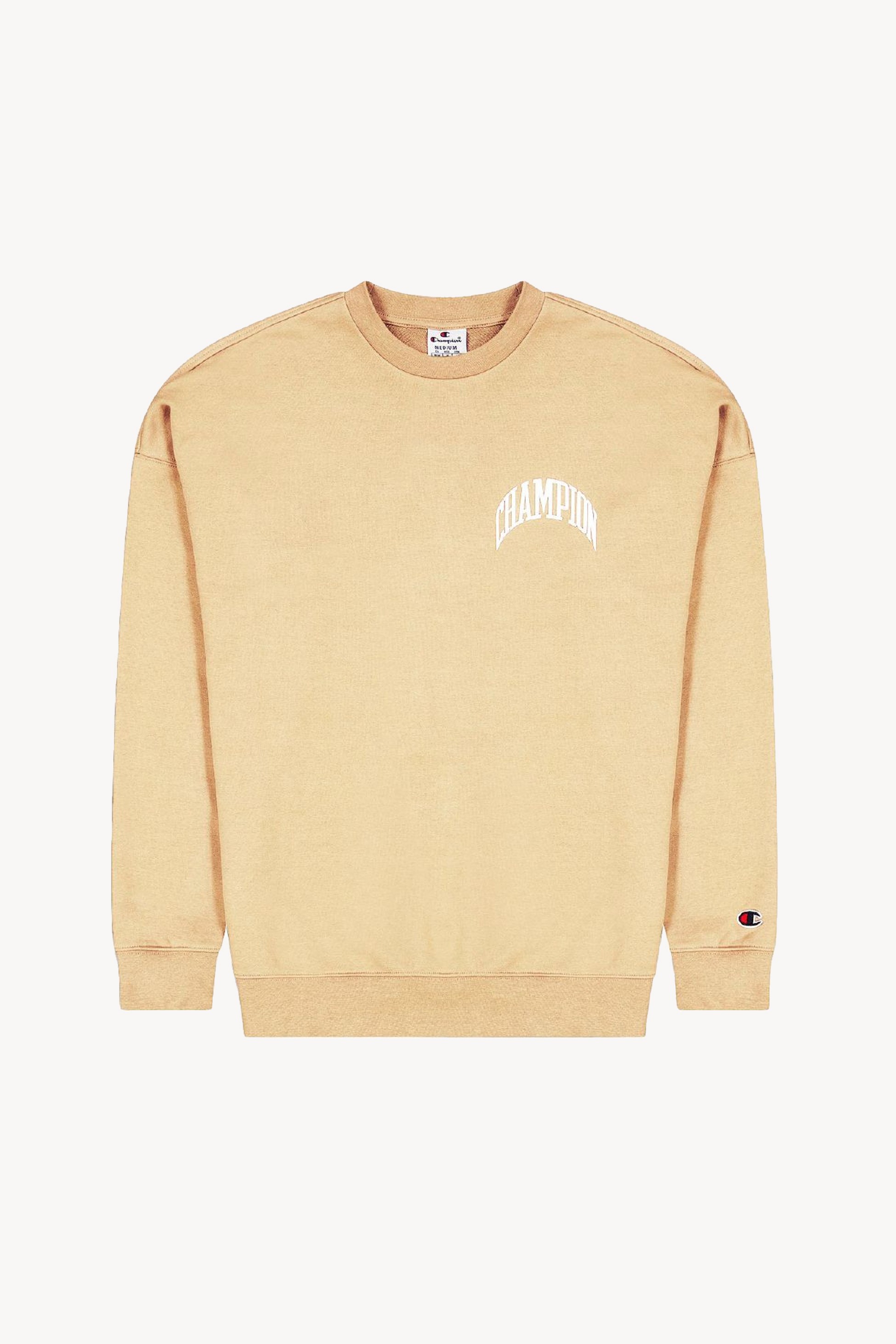 Crewneck Fashion Sweatshirt - Bej