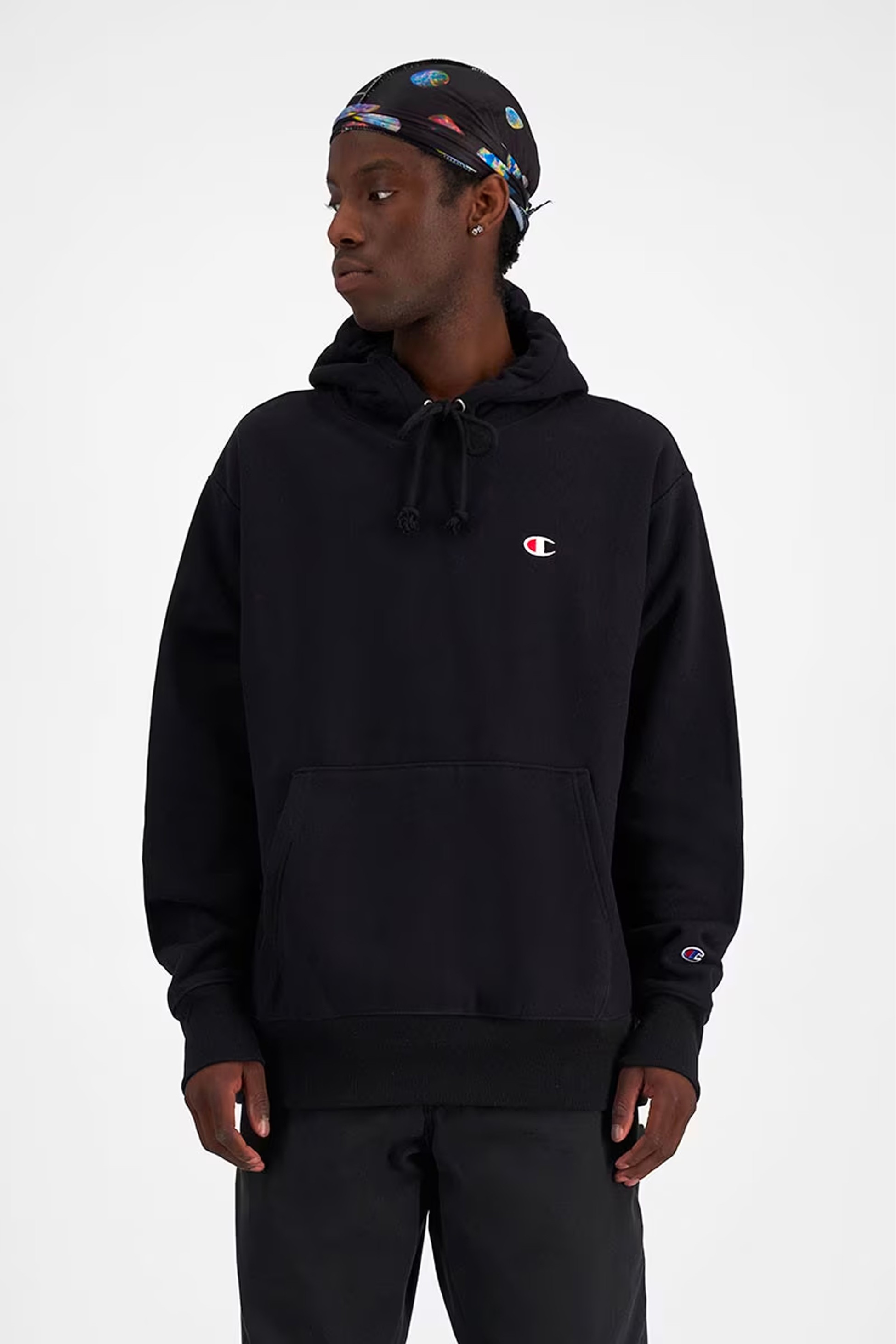 Reverse Weave Hoodie C Logo