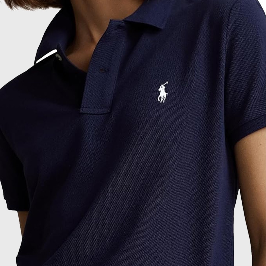The Iconic Mesh Polo - Lacivert