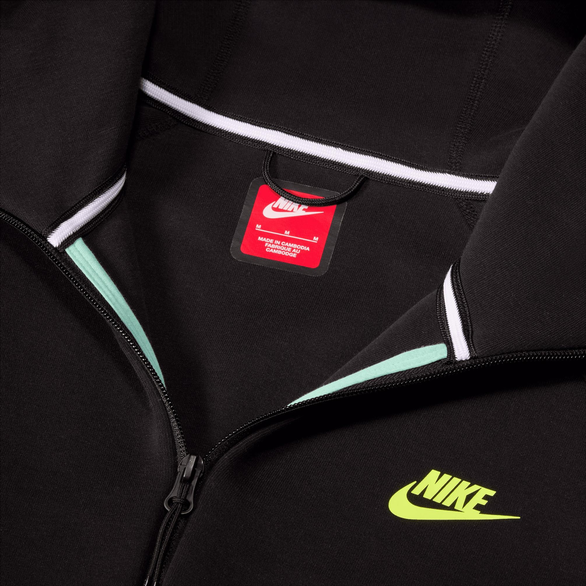 Sportswear Tech Fleece Windrunner Eşofman Üstü - Yeşil/Siyah