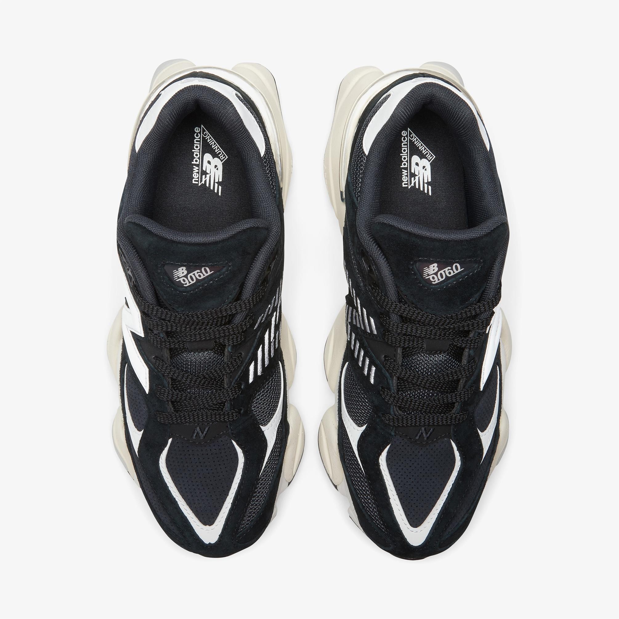 9060 Unisex - Siyah/Beyaz