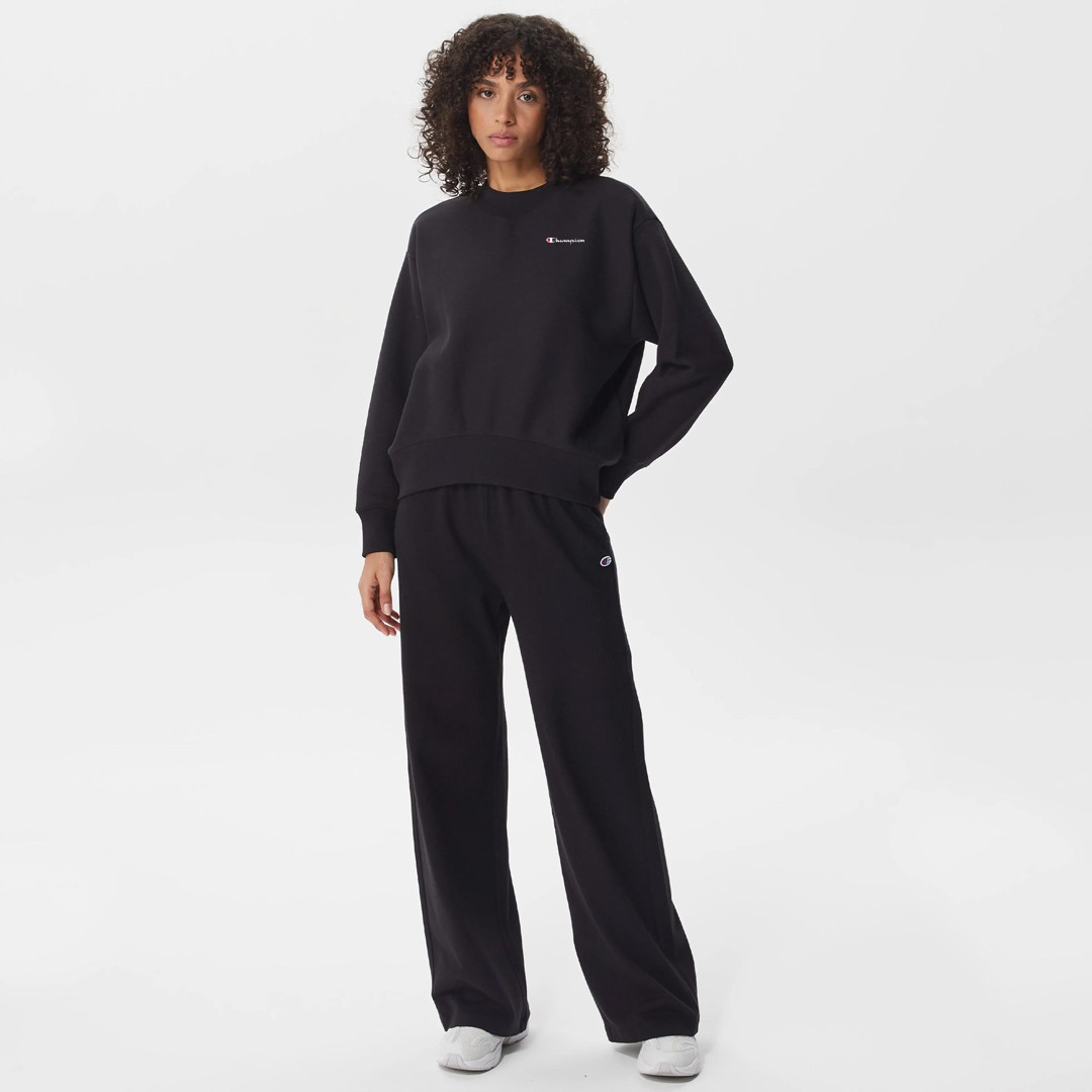 Powerblend Fleece Crew Sweatshirt - Siyah