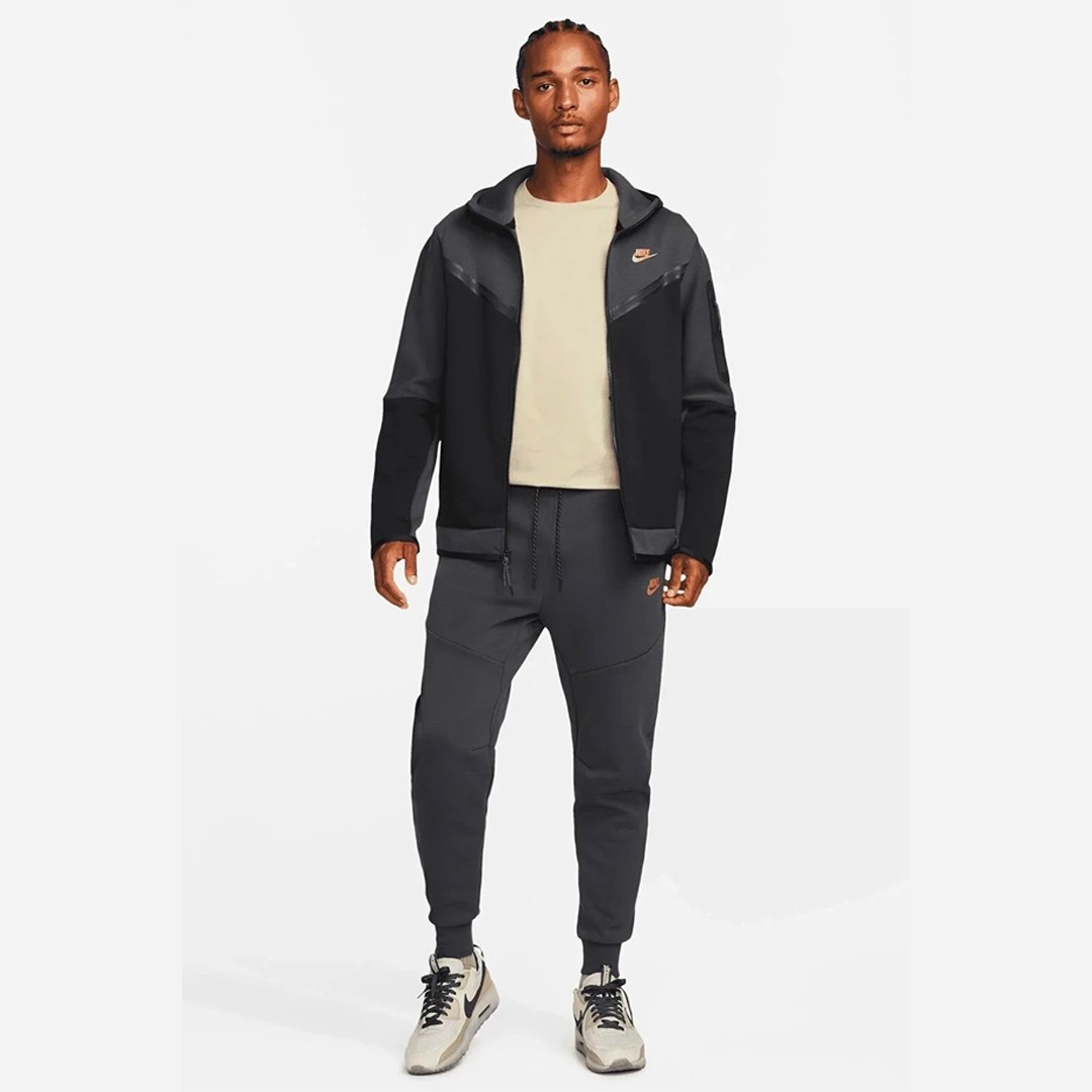 Tech Fleece Joggers - Siyah / Antrasit / Gold