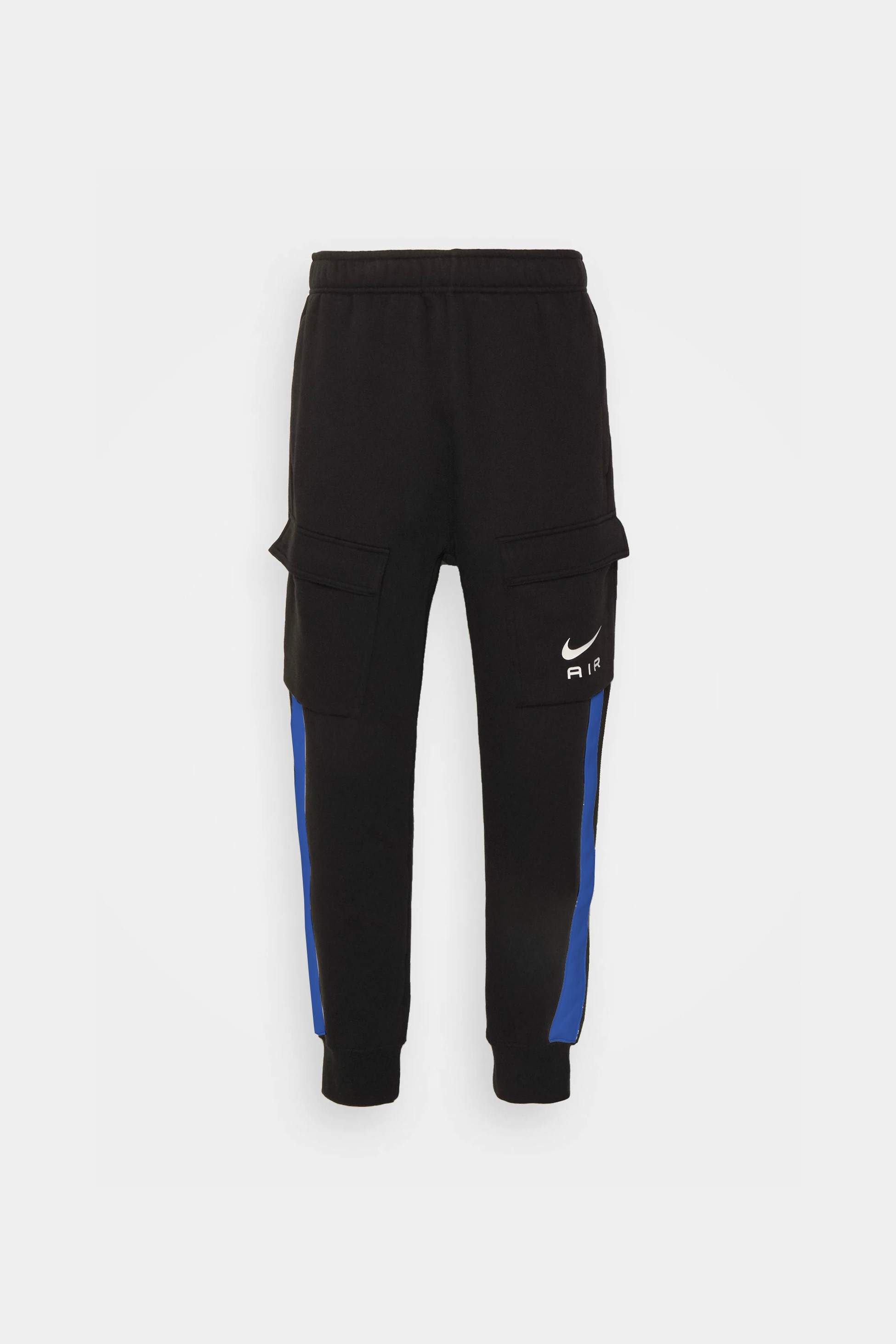 Air Fleece Cargo Joggers - Siyah/Mavi