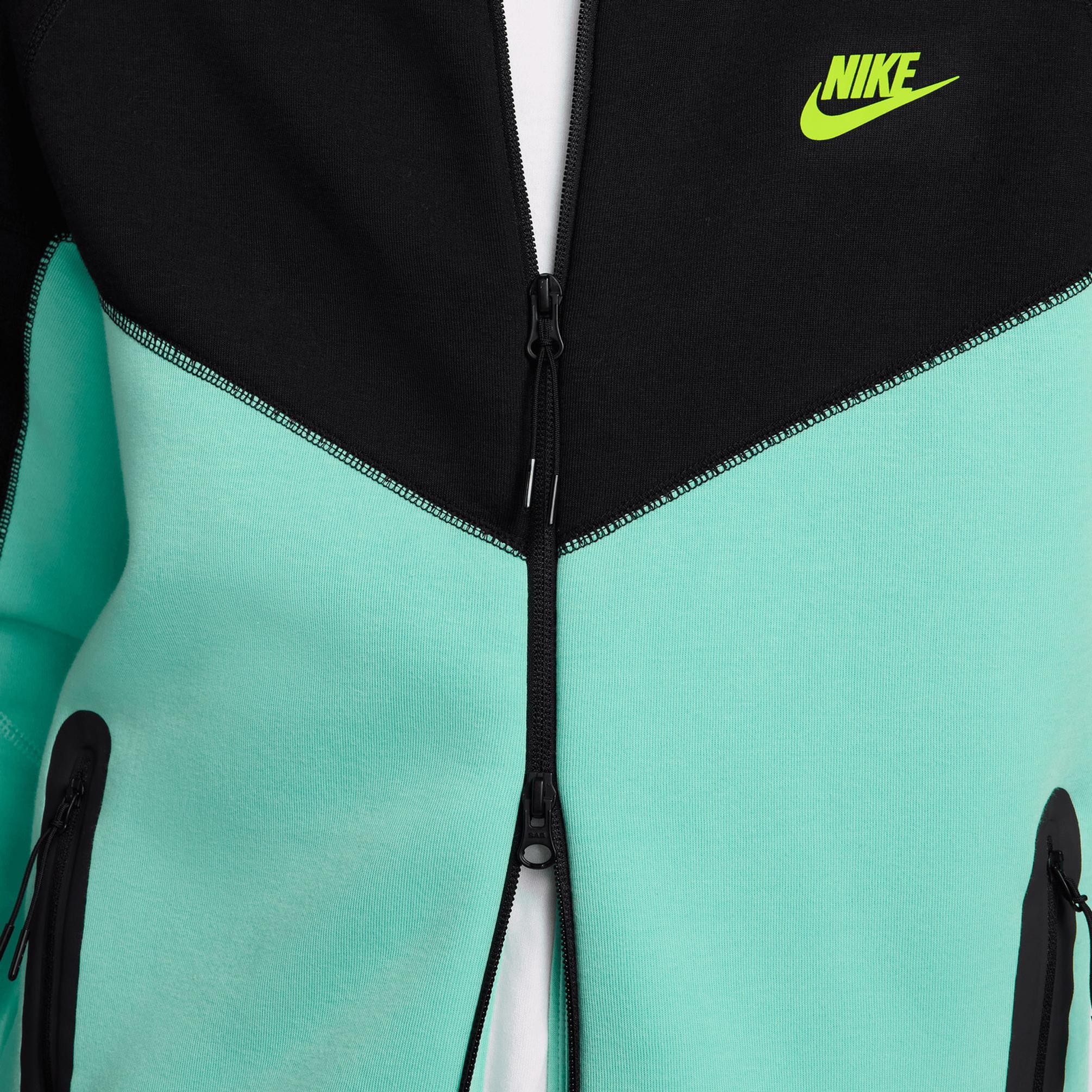 Sportswear Tech Fleece Windrunner Eşofman Üstü - Yeşil/Siyah