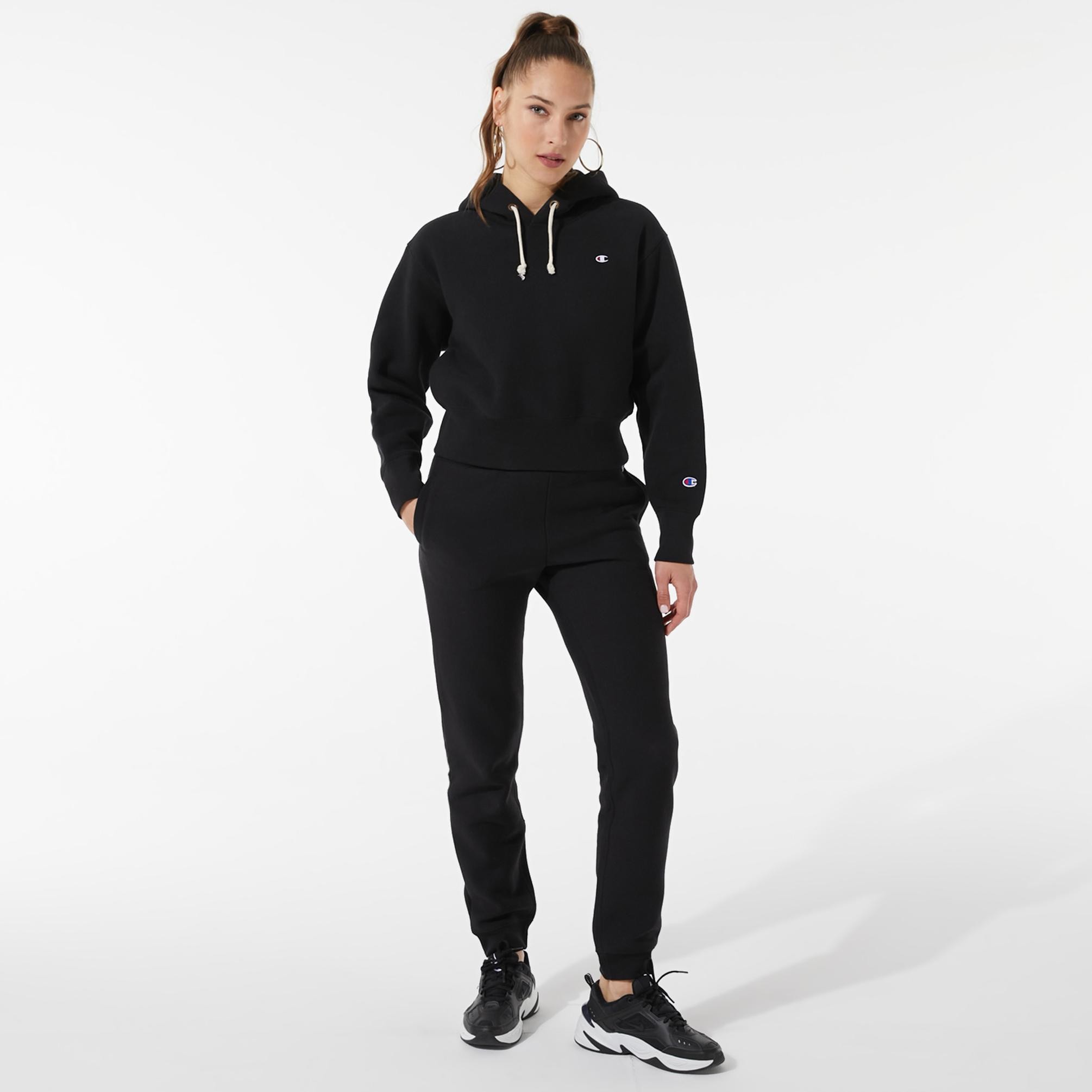 Reverse Weave Hoodie C Logo