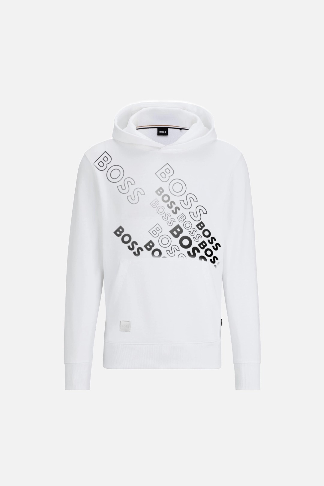 Cotton-Terry Hoodie - Off White