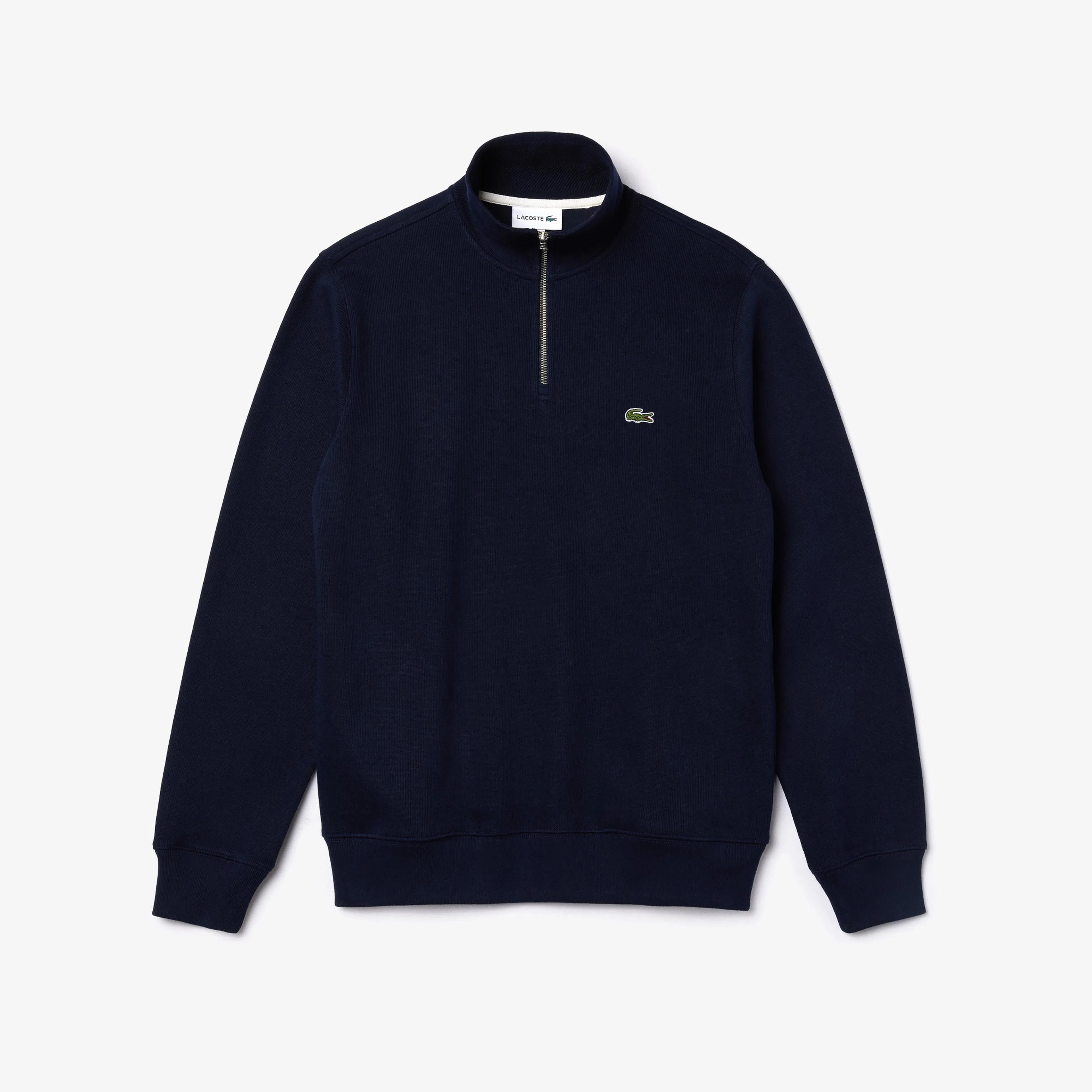 Classic Fit Yarım Fermuarlı Sweatshirt - Lacivert
