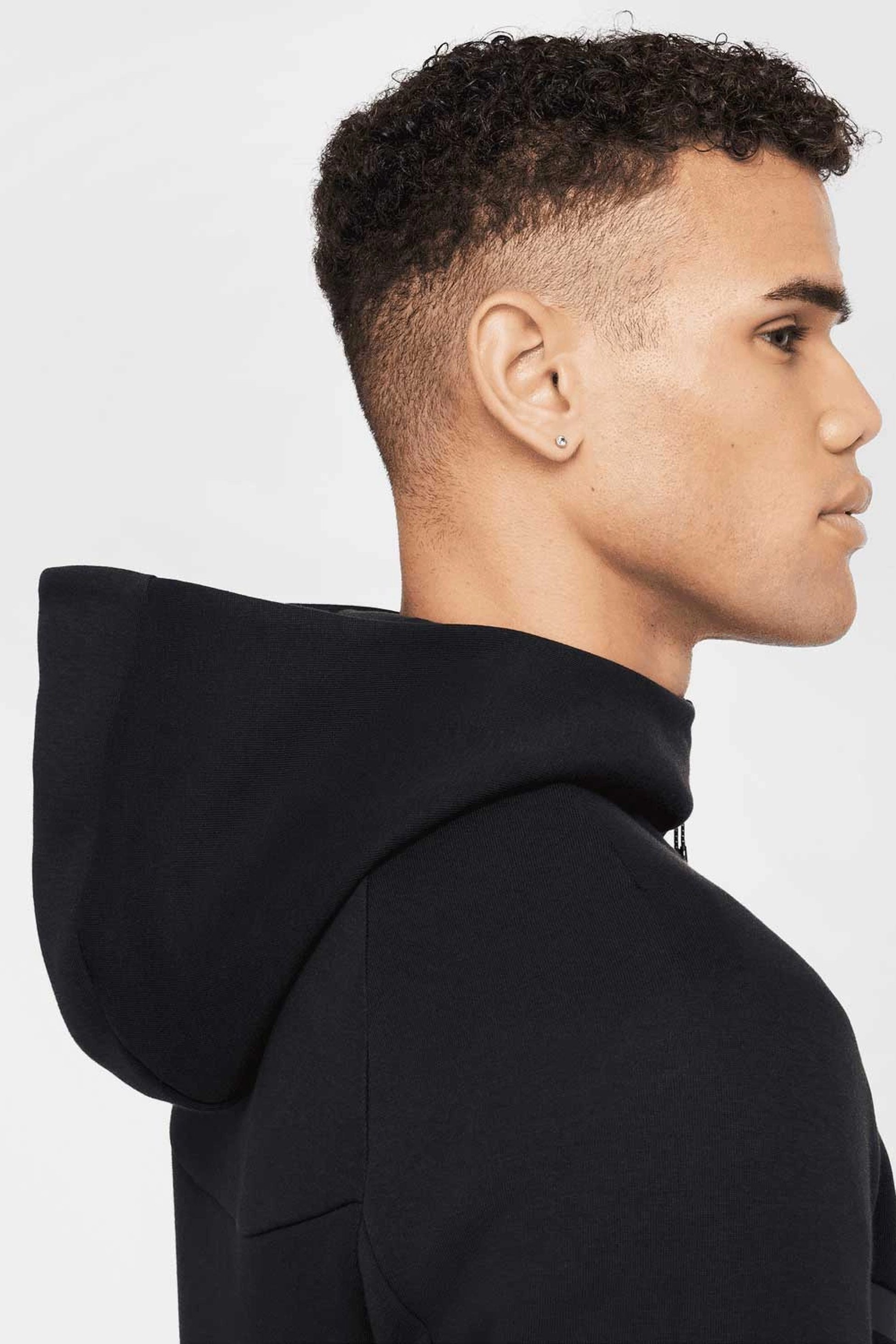 Tech Full-Zip Windrunner Hoodie - Black/Black