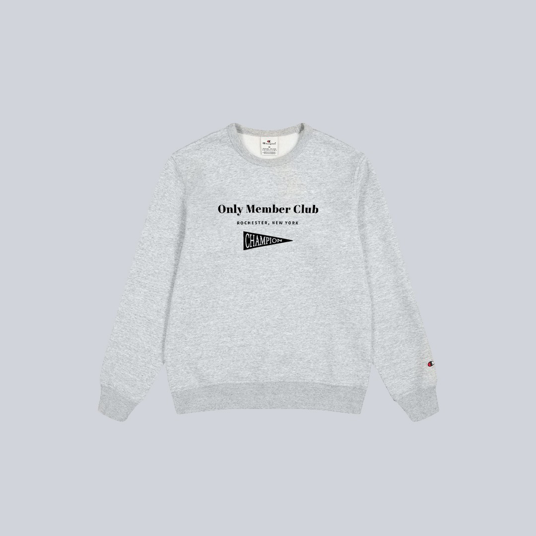 Only Members Club Sweatshirt - Gri