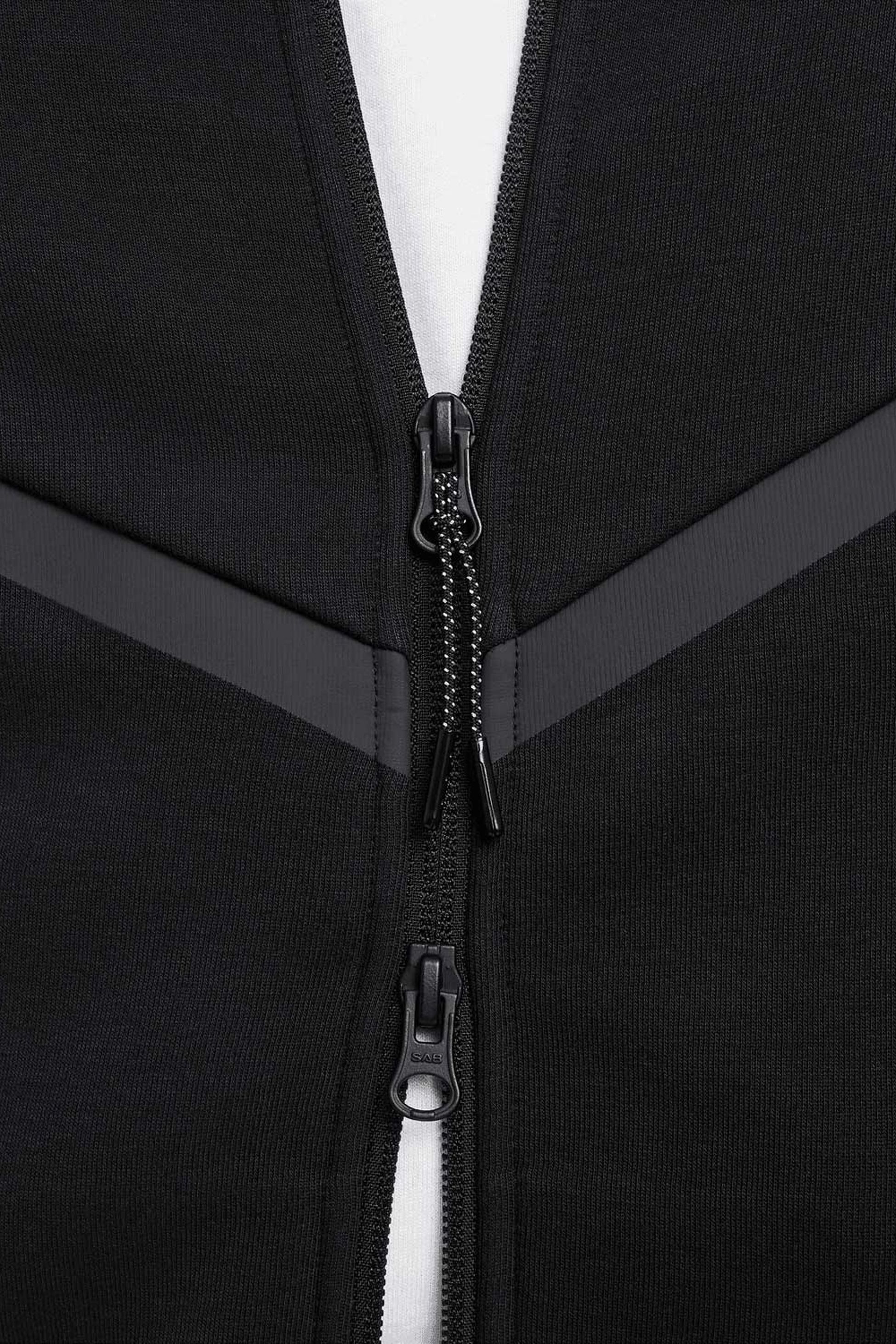 Tech Full-Zip Windrunner Hoodie - Black/Black