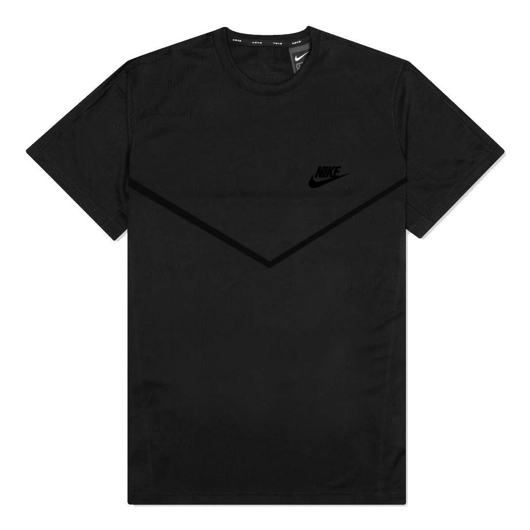 Tech T-Shirt & Tech Fleece Şort Takım - Siyah