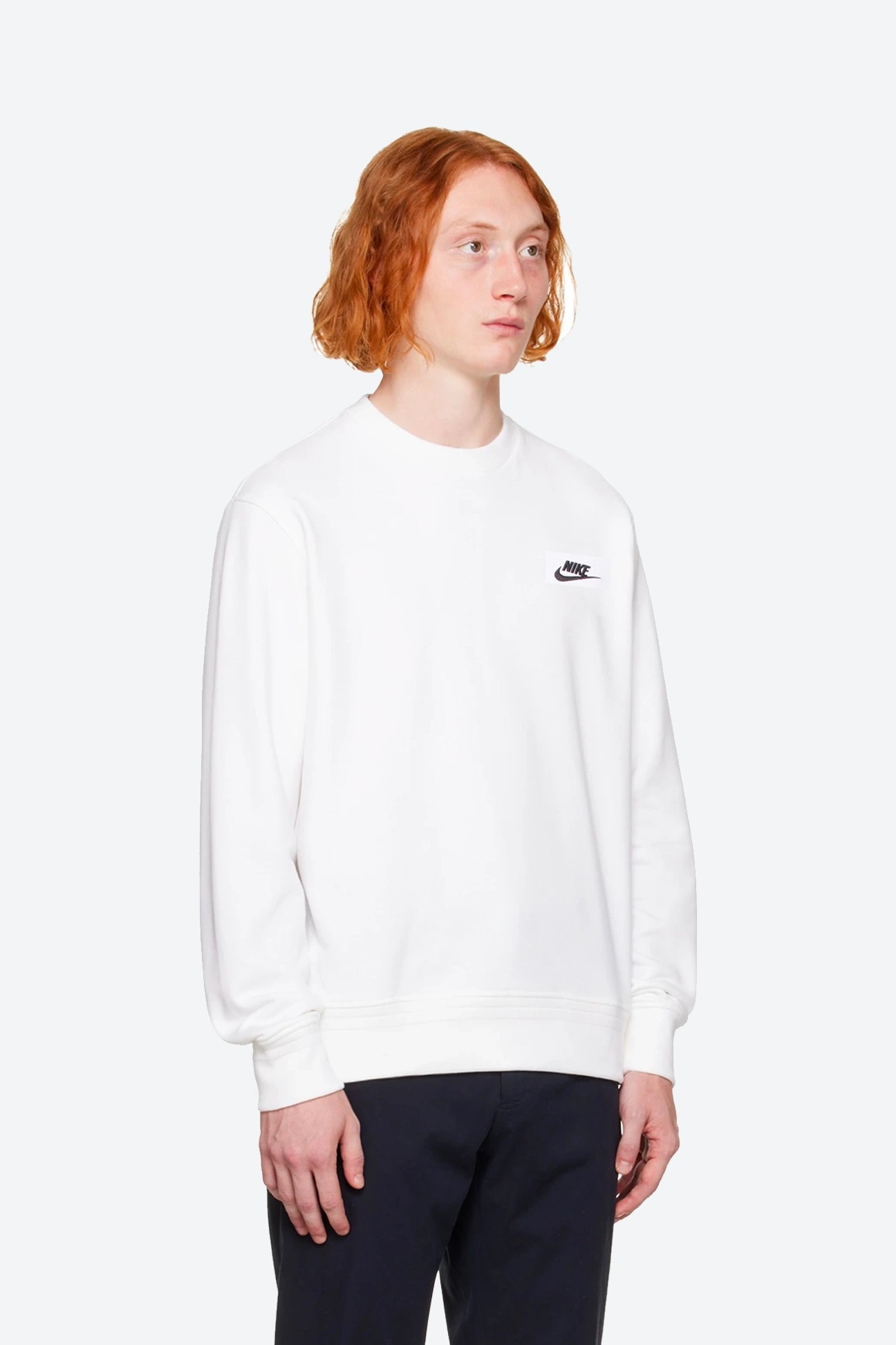Club French Terry Sweatshirt - Beyaz