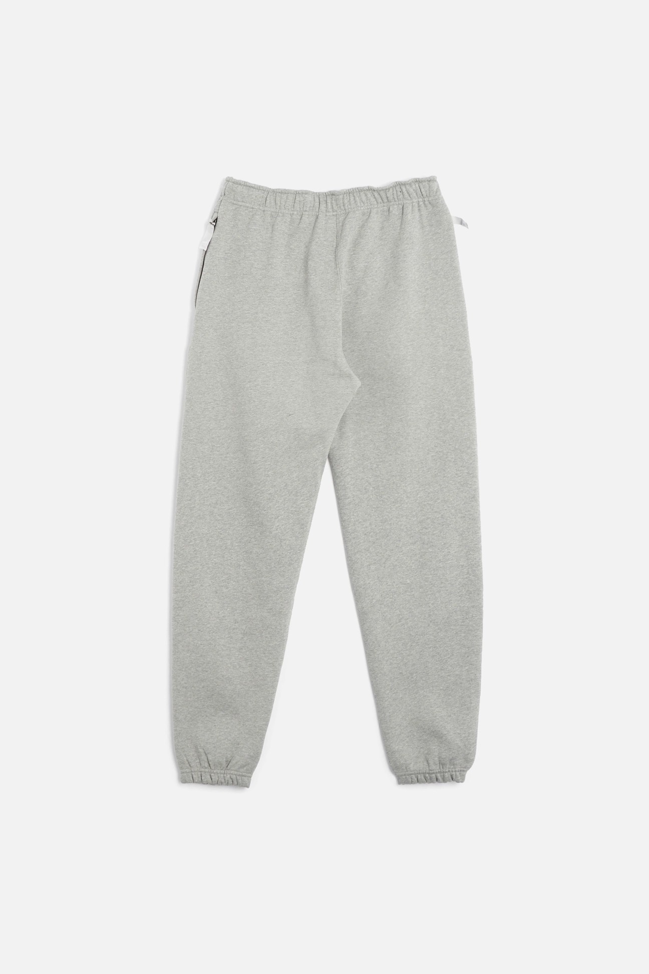 Solo Swoosh Fleece Erkek Joggers - Dark Grey Heather/Silver