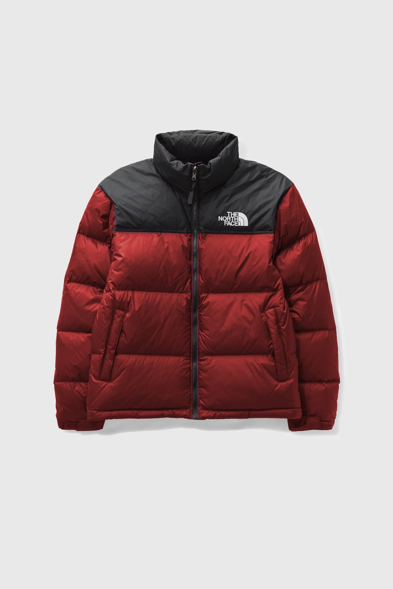 1996 Retro Nuptse Mont - Siyah / Kırmızı