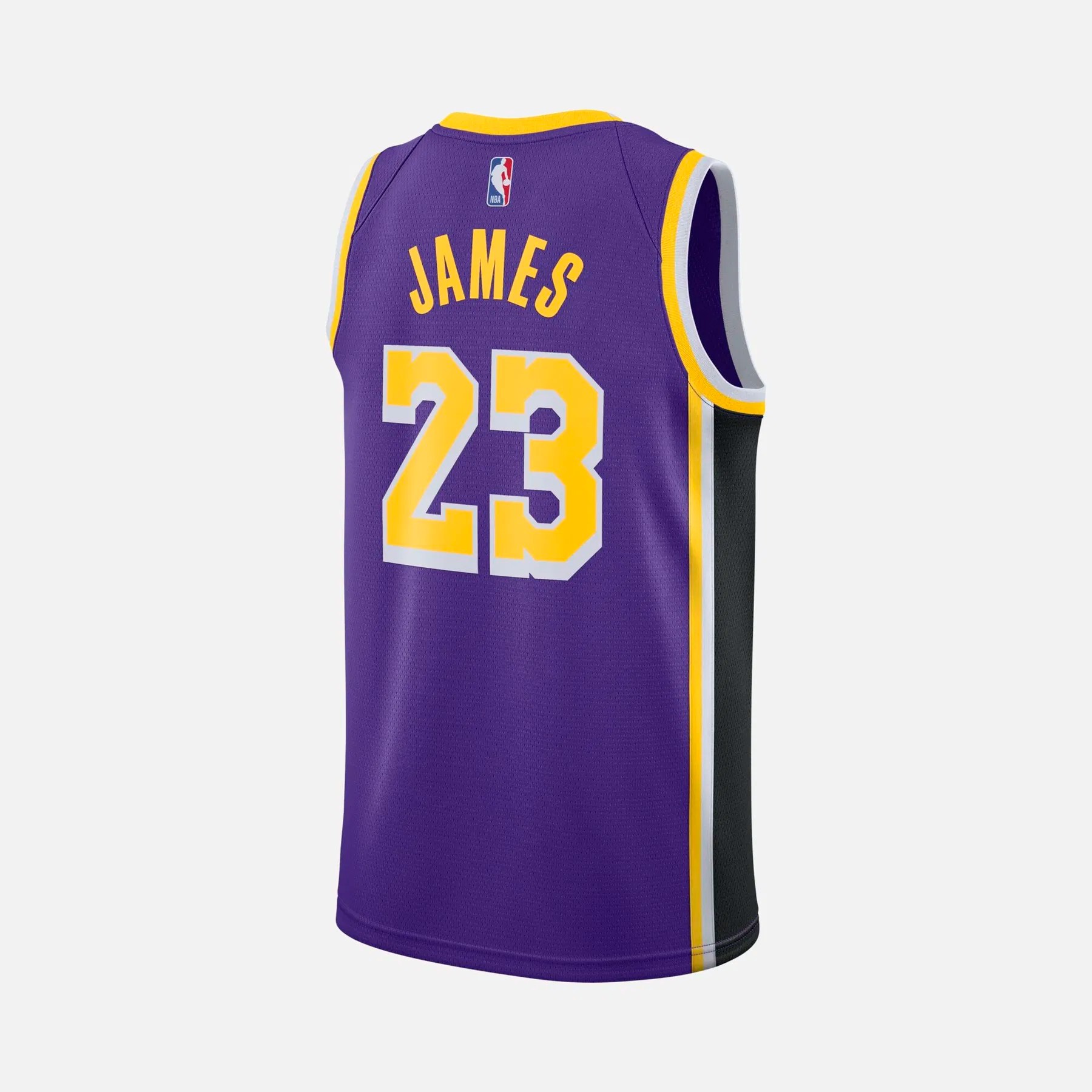 LeBron James Lakers Statement Edition 2020 Jordan NBA Swingman Jersey Basketbol Forma