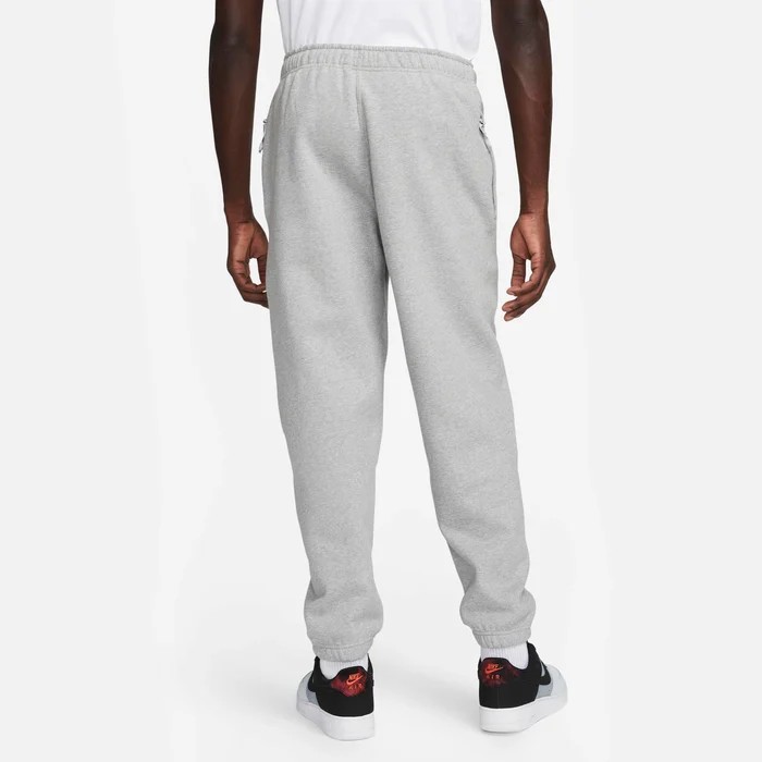 Solo Swoosh Fleece Eşofman Altı - Dark Grey Heather/Silver