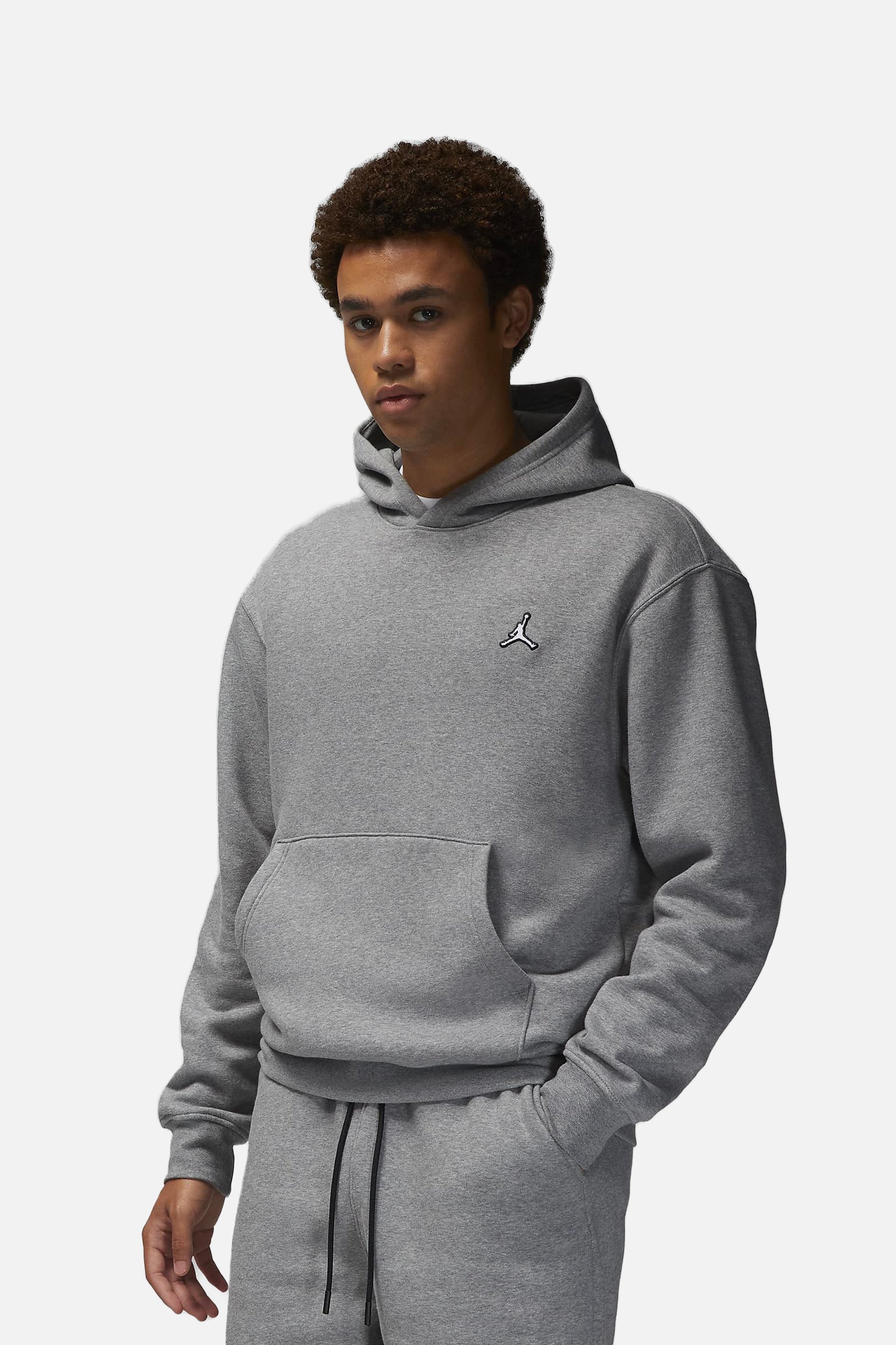 Jordan Brooklyn Fleece Hoodie - Dark Grey Heather