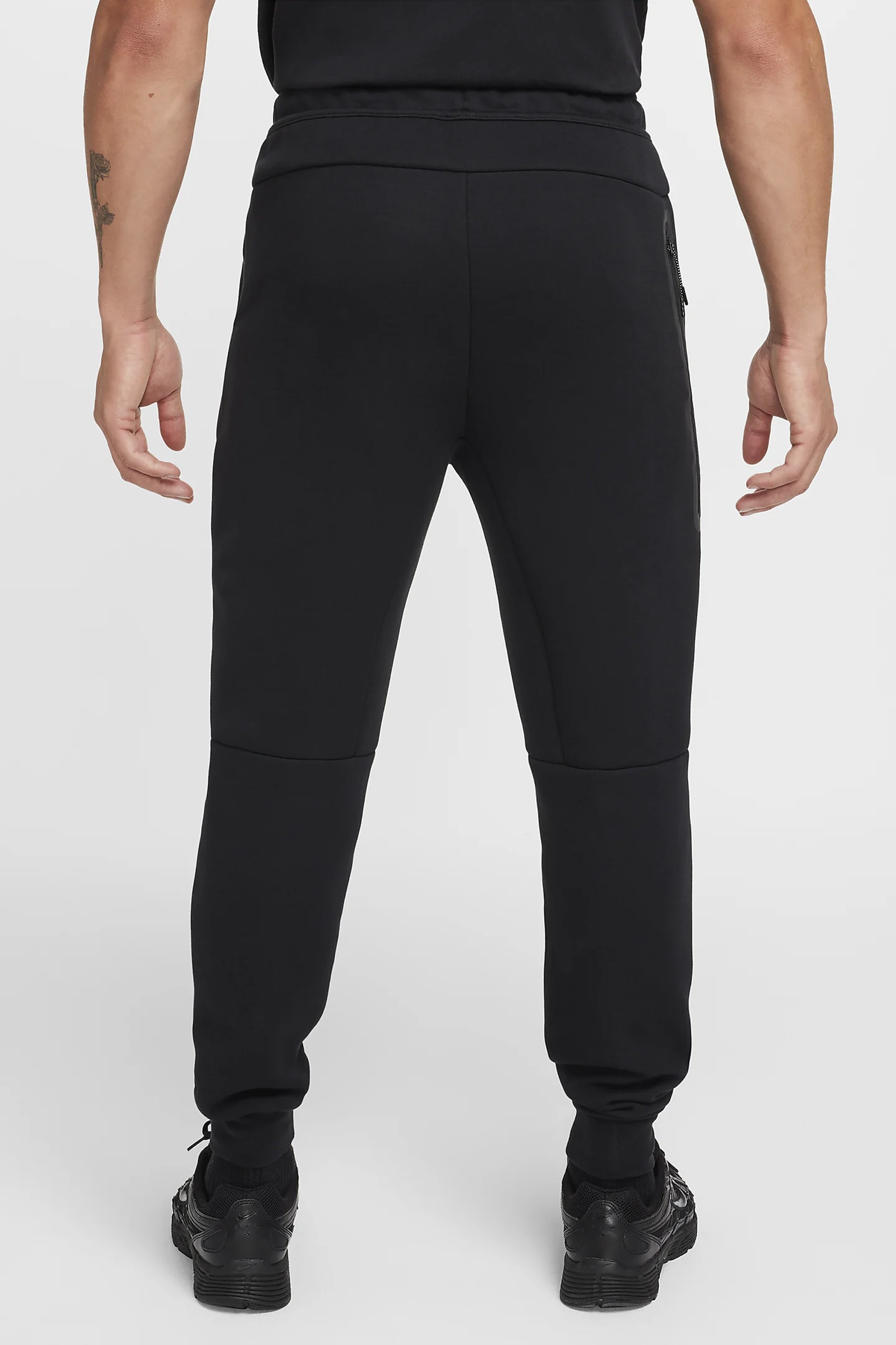 Tech Fleece Joggers - Black/Anthracite/Green Strike