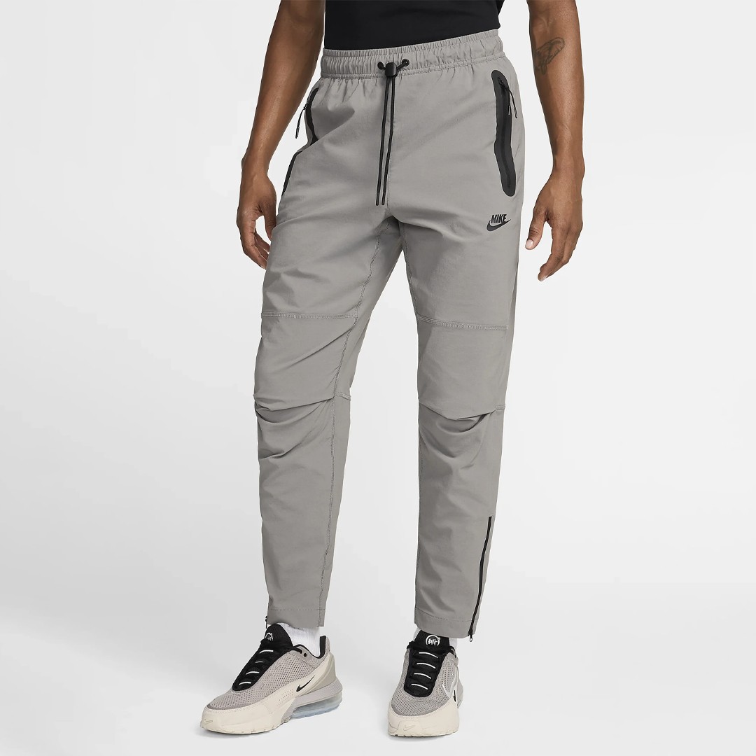Tech Woven Trousers - Light Iron Ore/Flat Pewter/Black