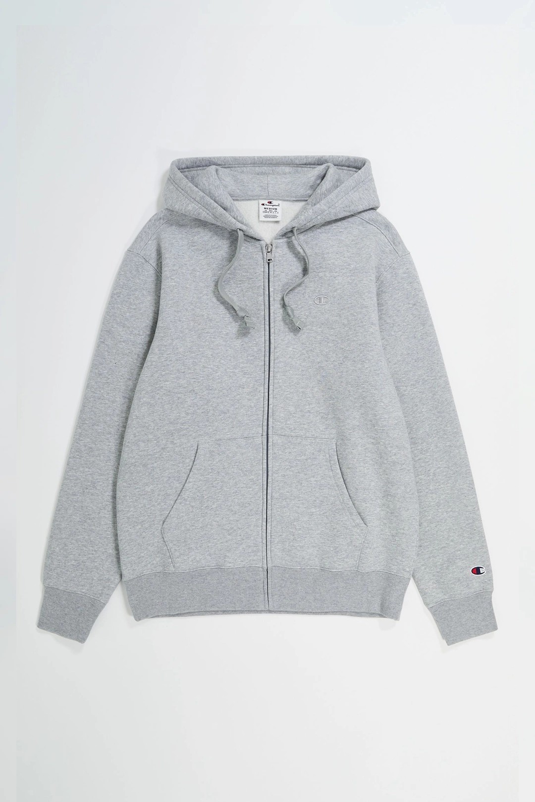 Full-Zip C Logo Fleece Hoodie