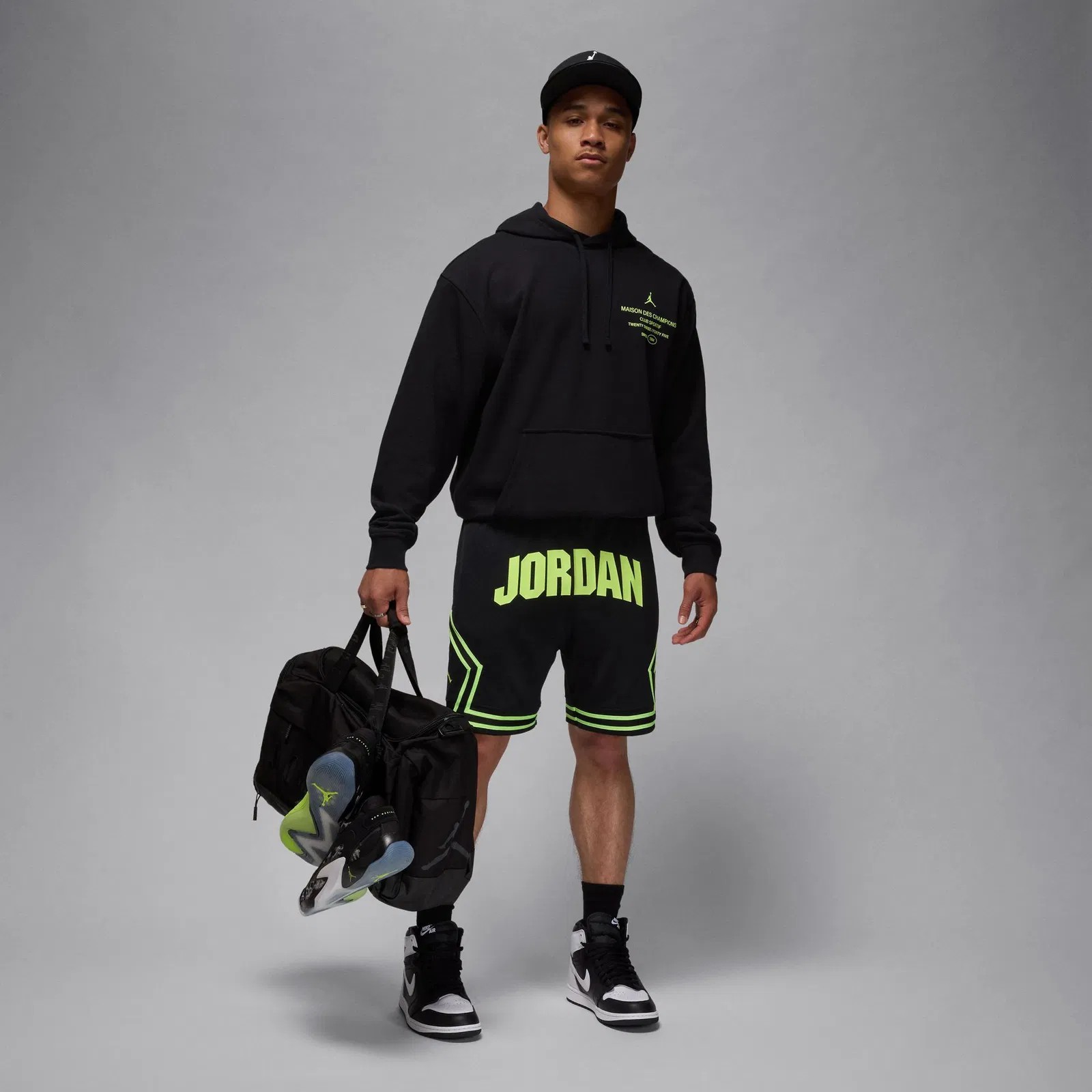 Dri-FIT Fleece Pullover Hoodie - Siyah