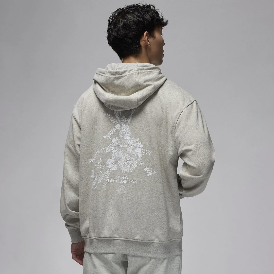 Dri-FIT Fleece Pullover Hoodie - Gri