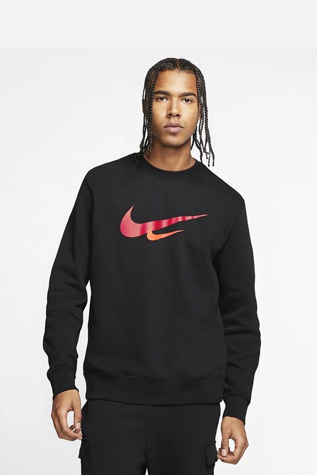 Printed Swoosh Sweatshirt