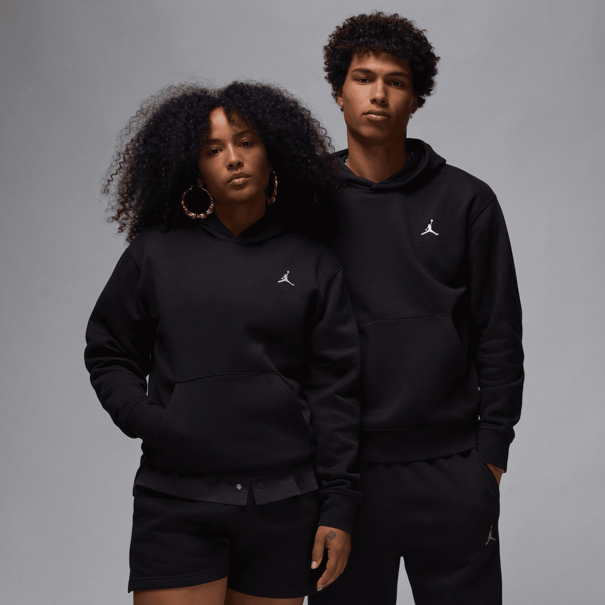 Jordan Brooklyn Fleece Hoodie - Siyah