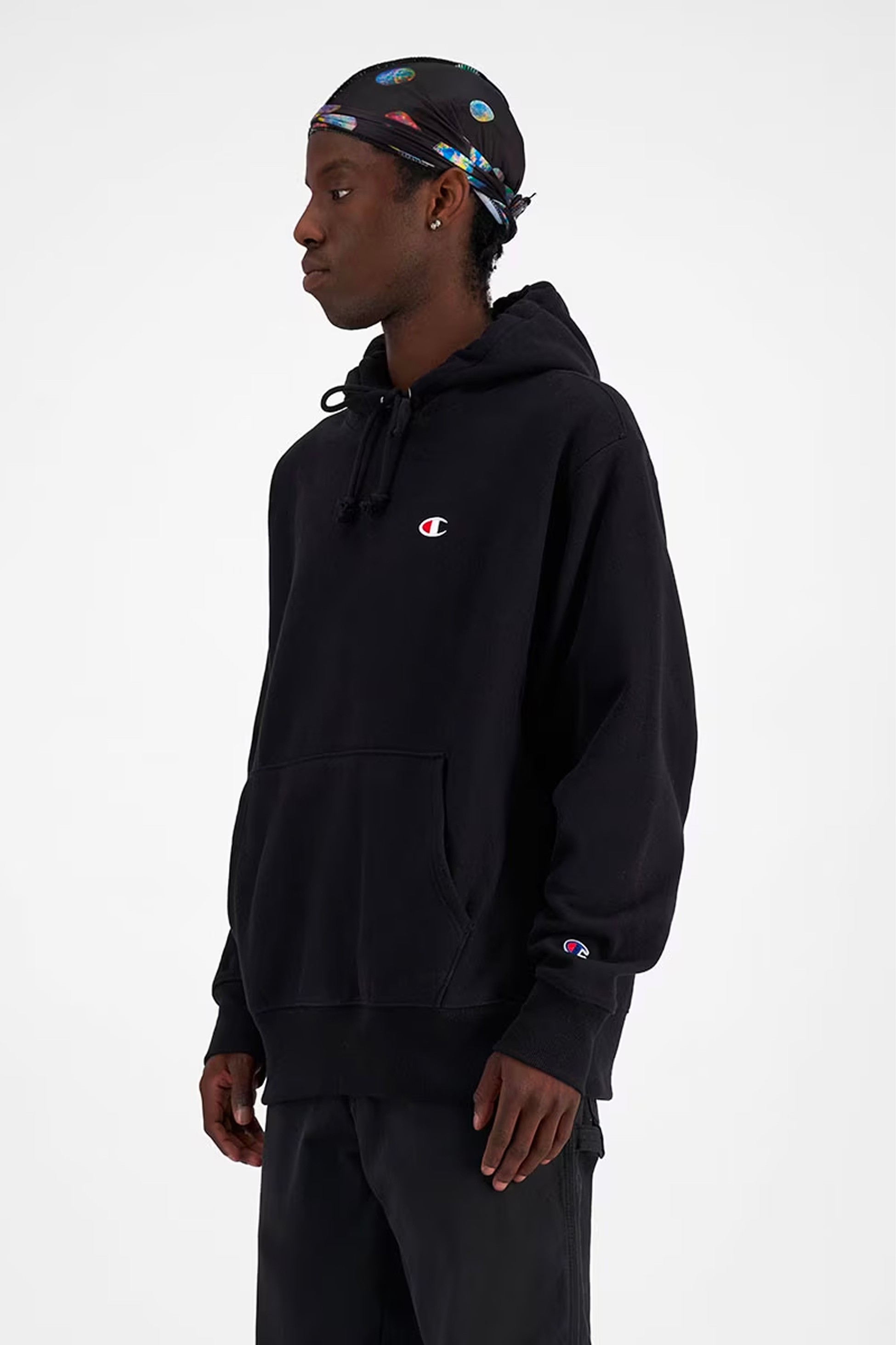 Reverse Weave Hoodie C Logo