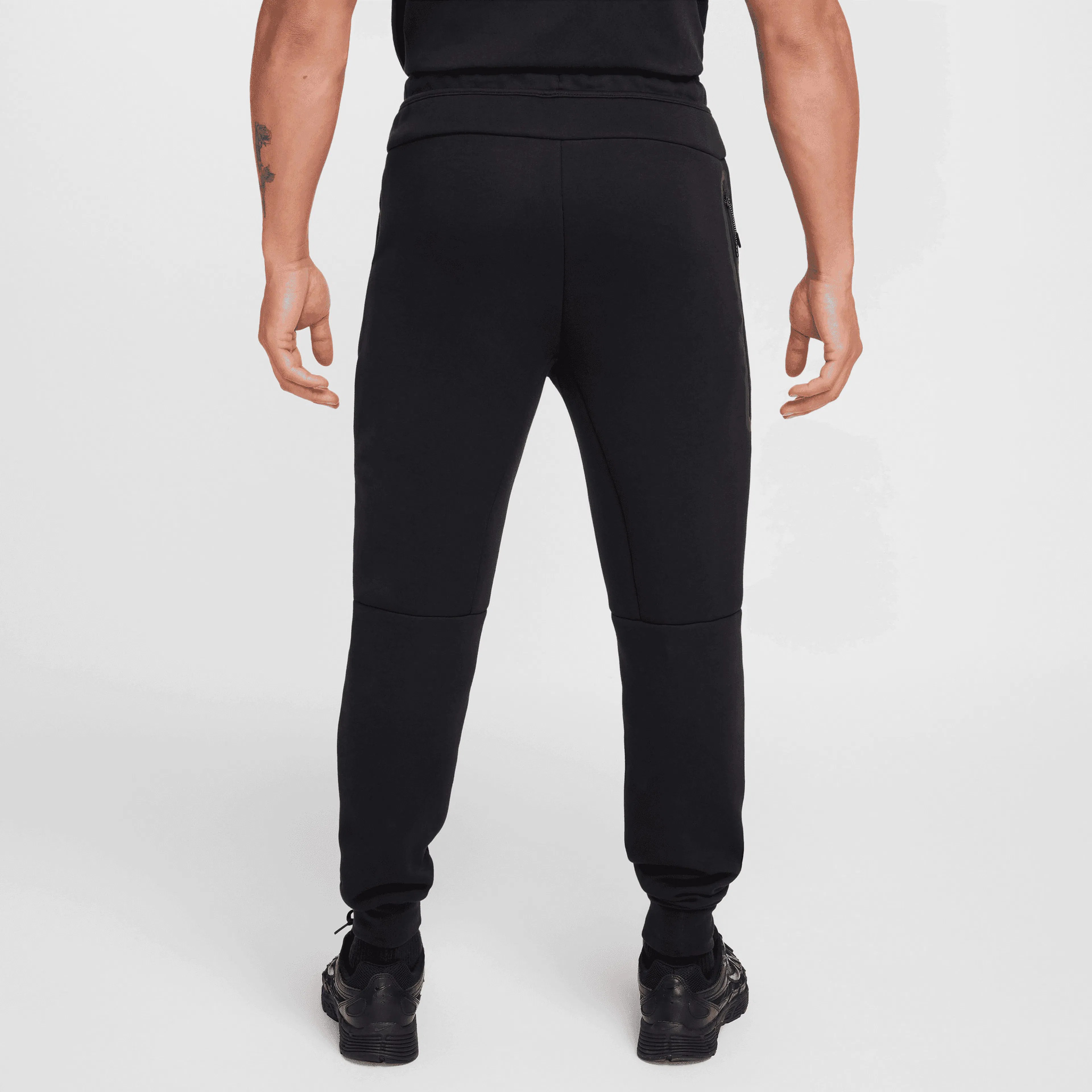Tech Fleece Eşofman Altı - Black/Anthracite/Green Strike