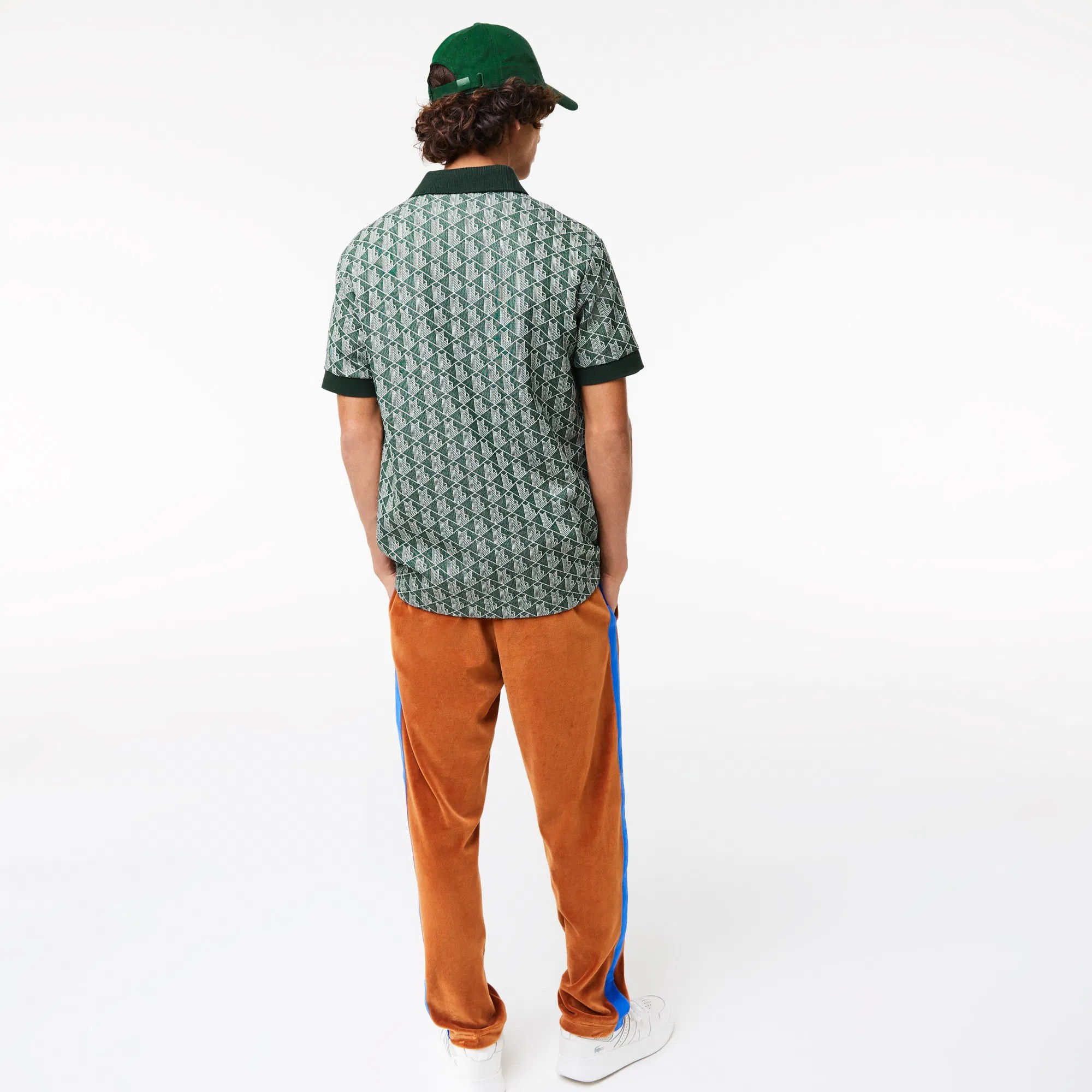 Classic Fit Monogram Polo - Yeşil