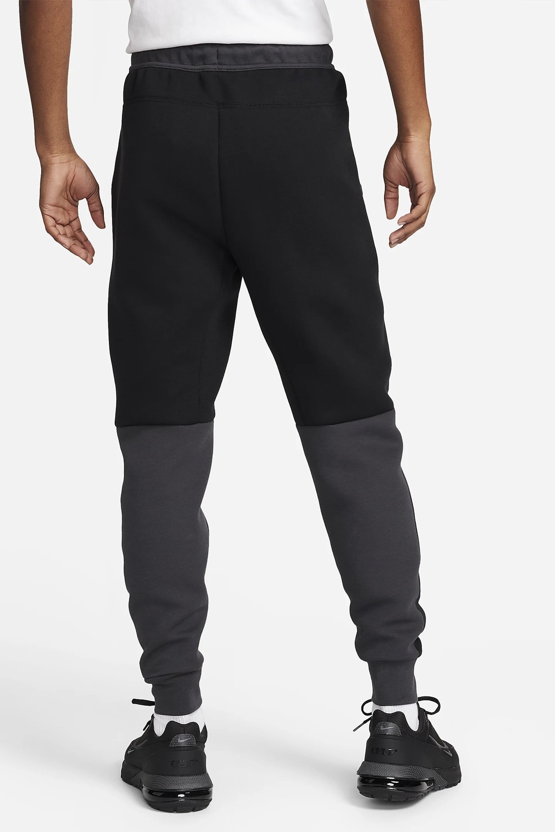 Yeni Tech Fleece Joggers - Siyah/Dark Smoke Grey/Light Crimson