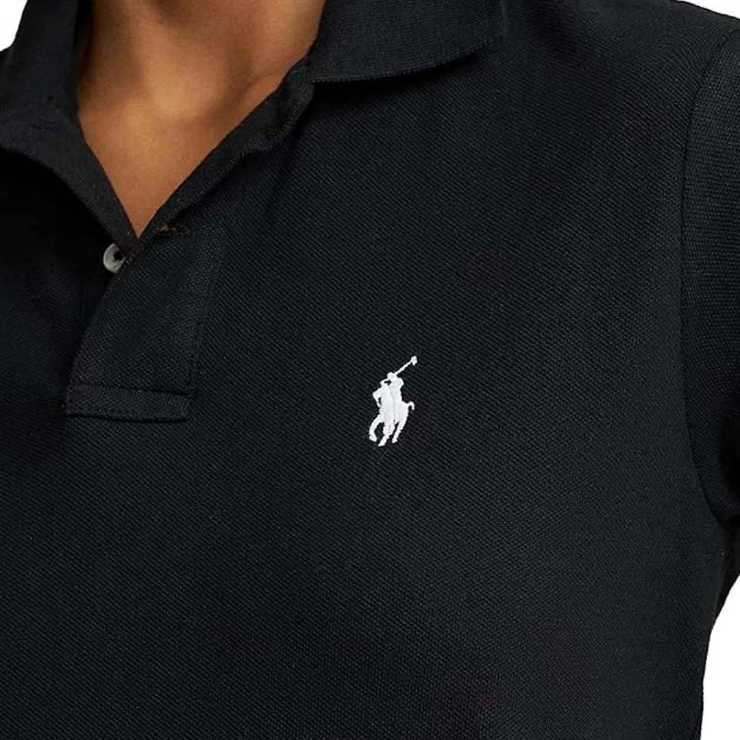 The Iconic Mesh Polo - Siyah